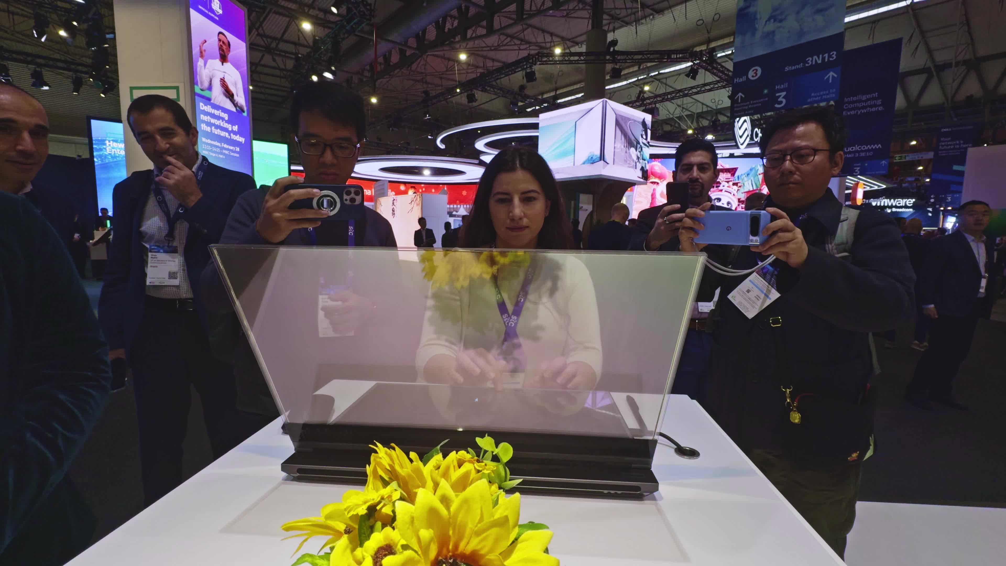 ThinkBook Transparent Display Laptop