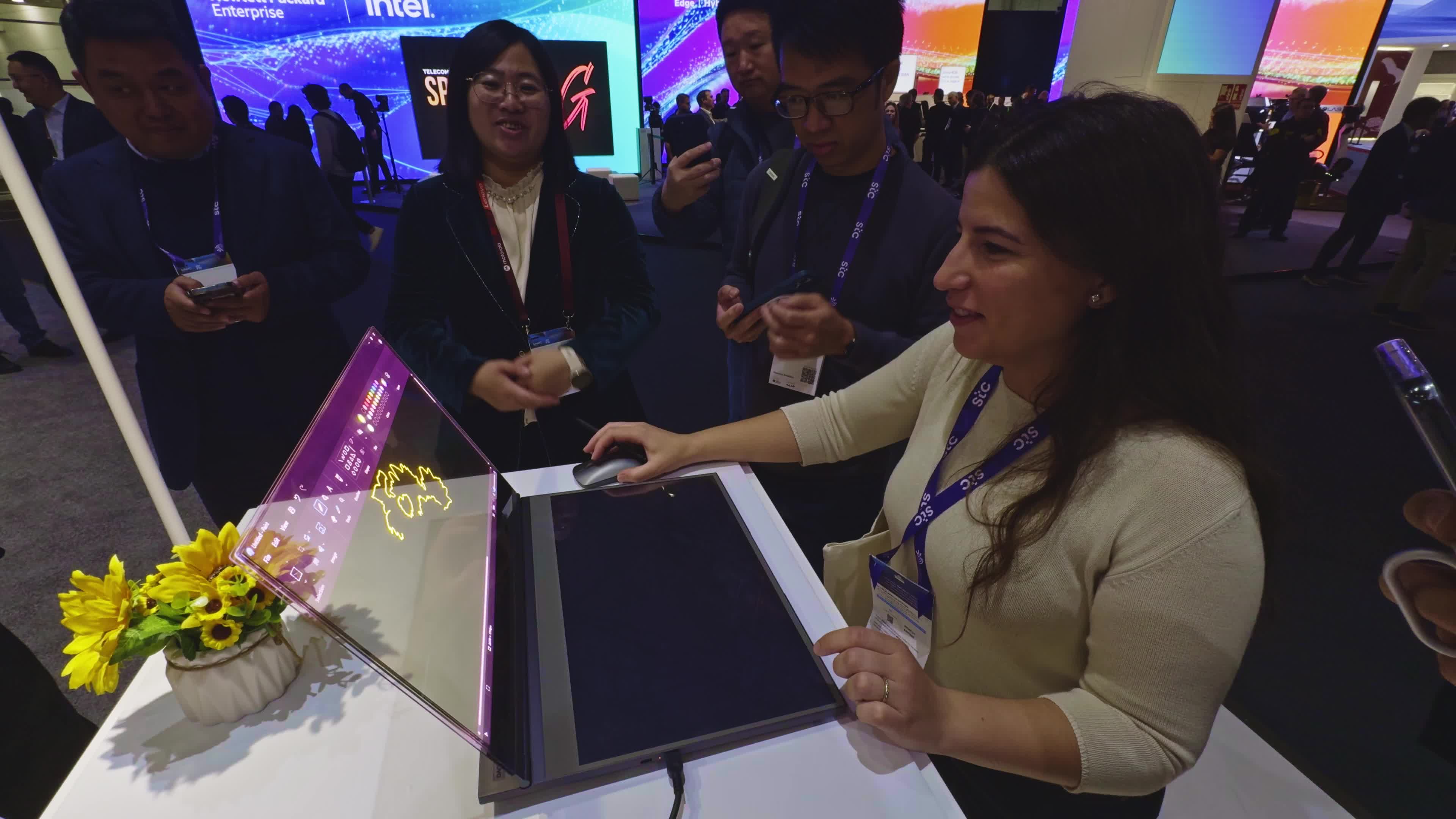 ThinkBook Transparent Display Laptop