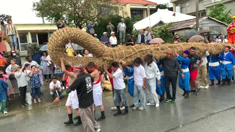 Tug-of-war festivals in Okinawa, Japan