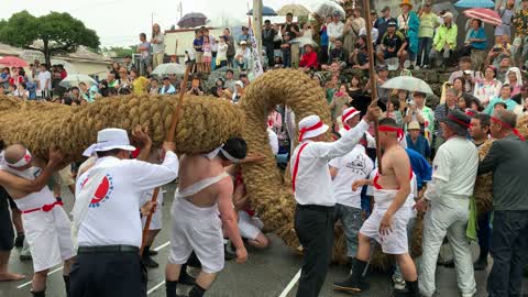 Tug-of-war festivals in Okinawa, Japan