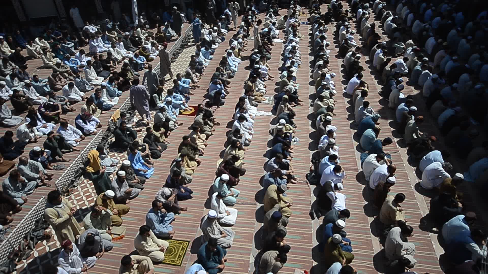 Last Friday prayers of the holy month of Ramadan in Pakistan
