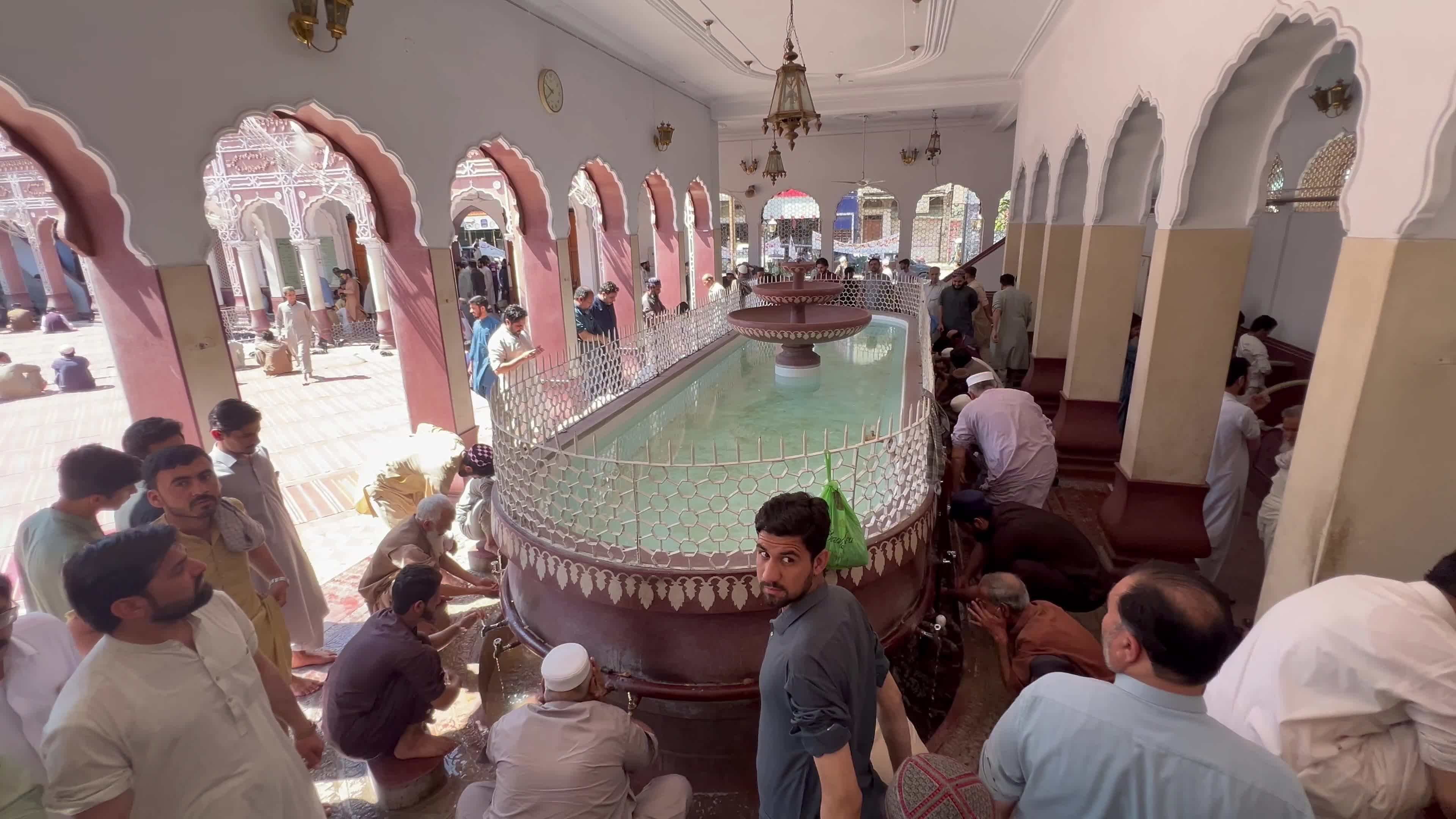 Last Friday prayers of the holy month of Ramadan in Pakistan