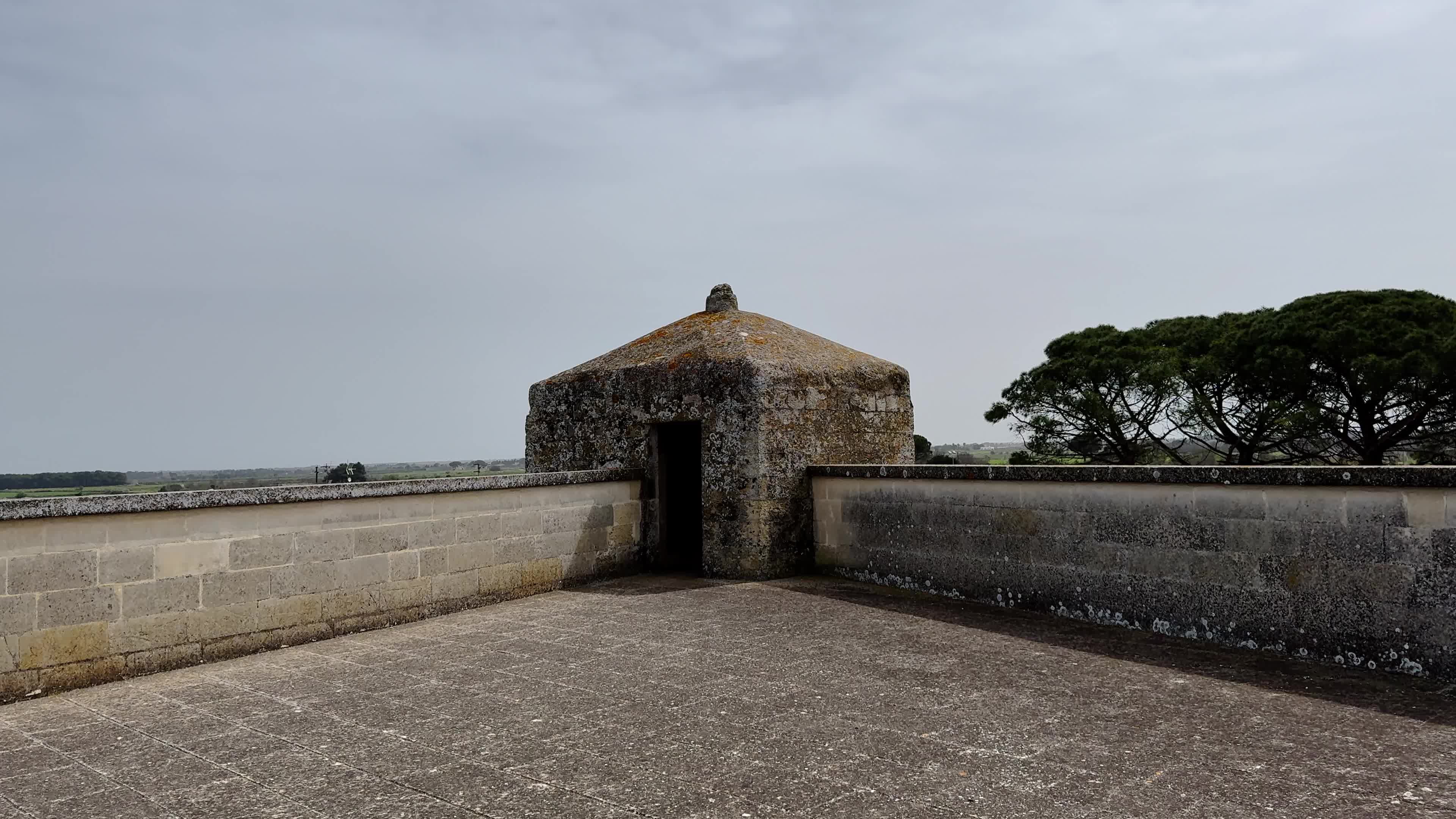 People Visists The Acaya Castle During The Easter Monday