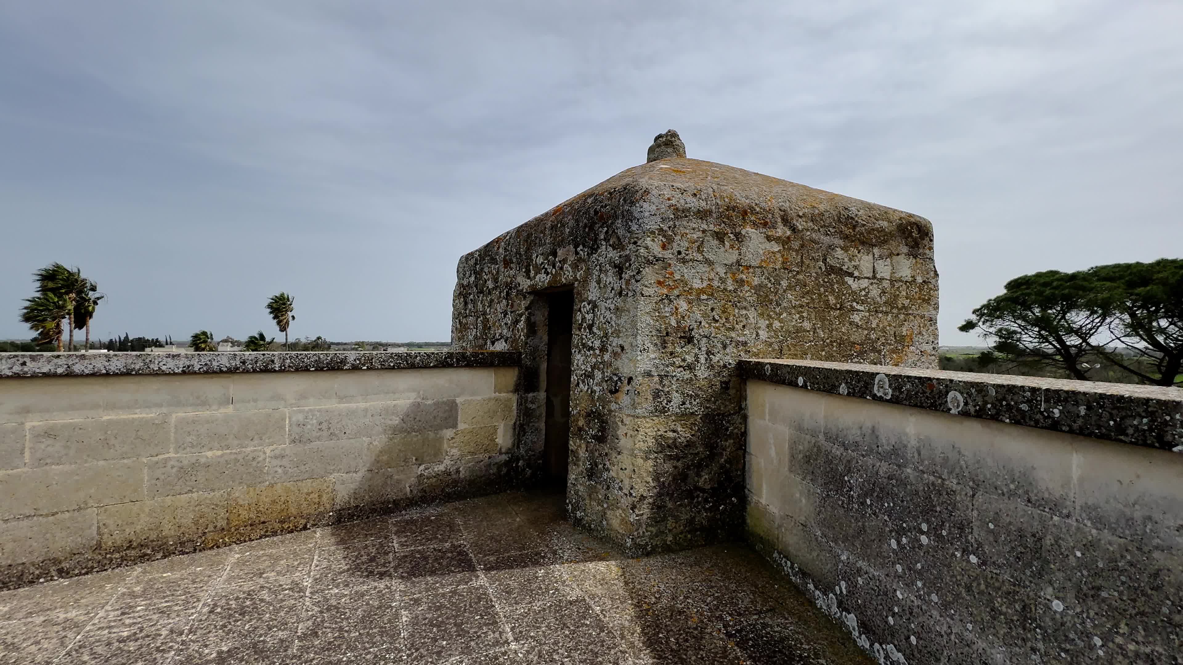 People Visists The Acaya Castle During The Easter Monday