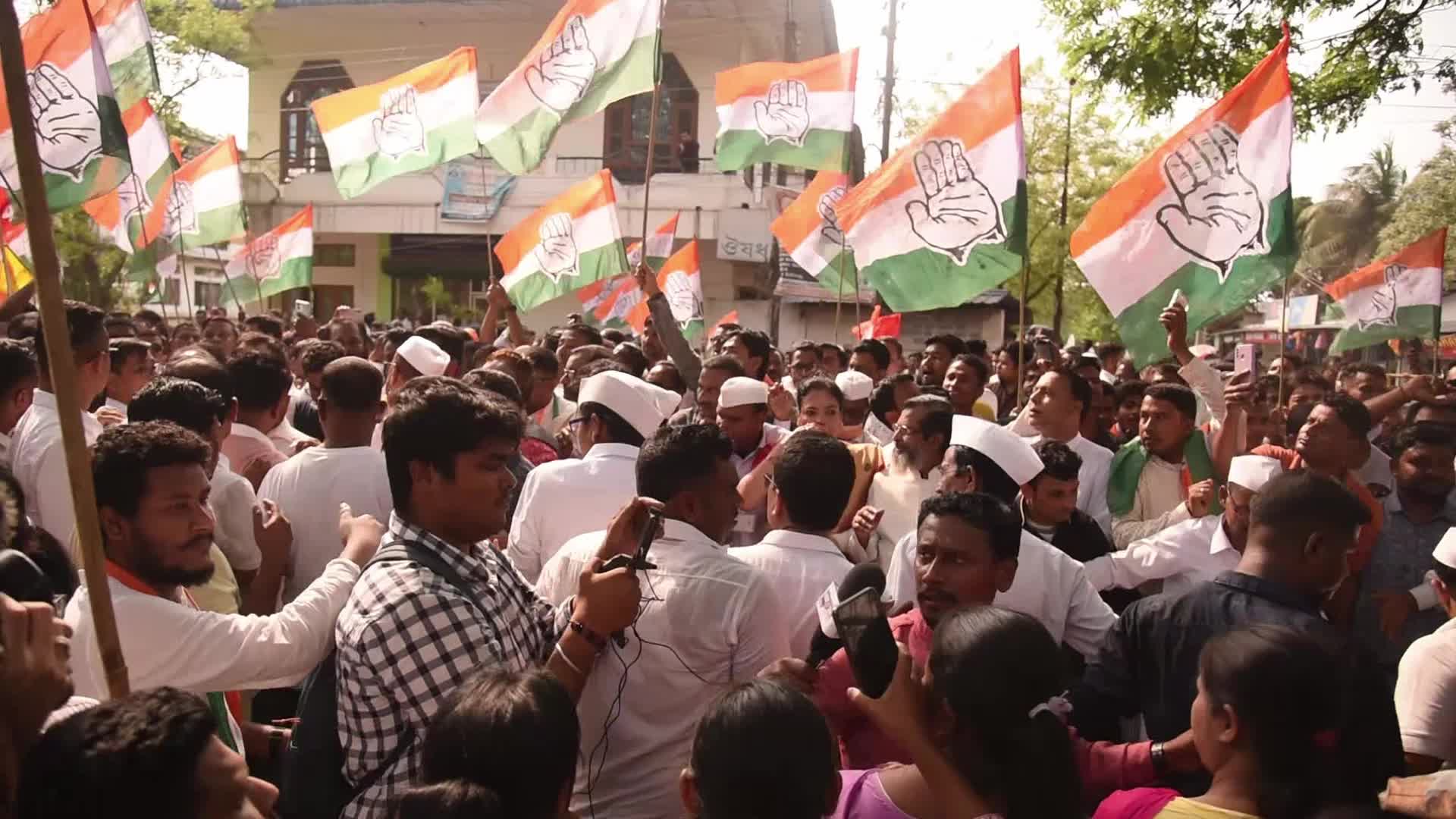 Lok Sabha elections rally in India