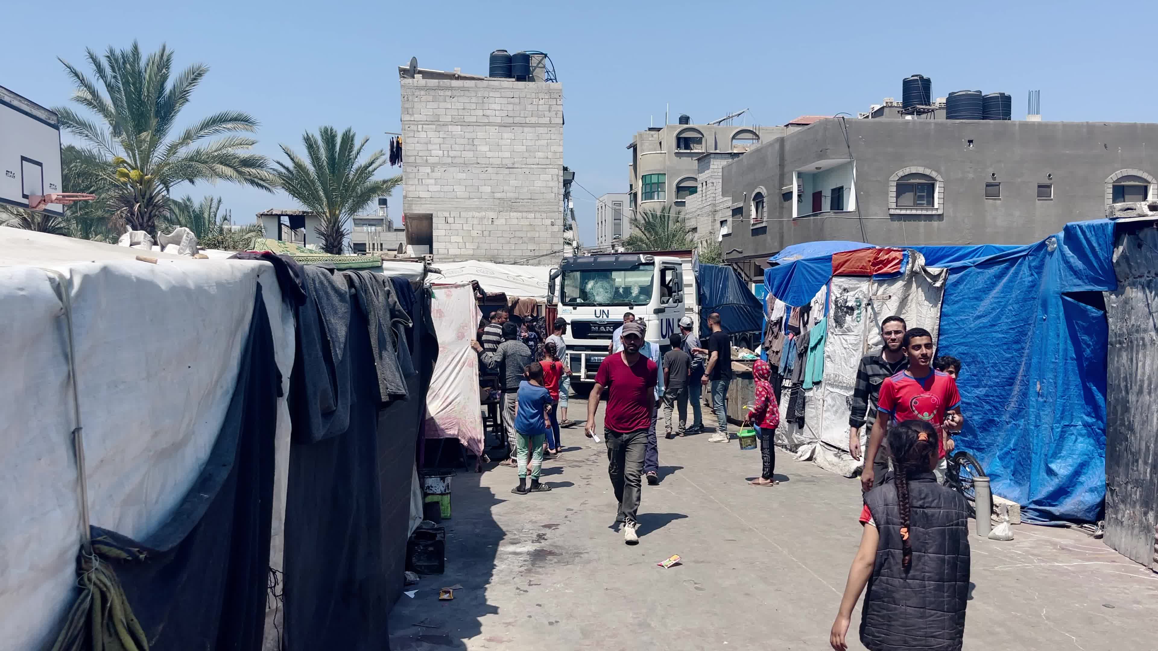 Humanitarian Aid In Gaza, Palestine