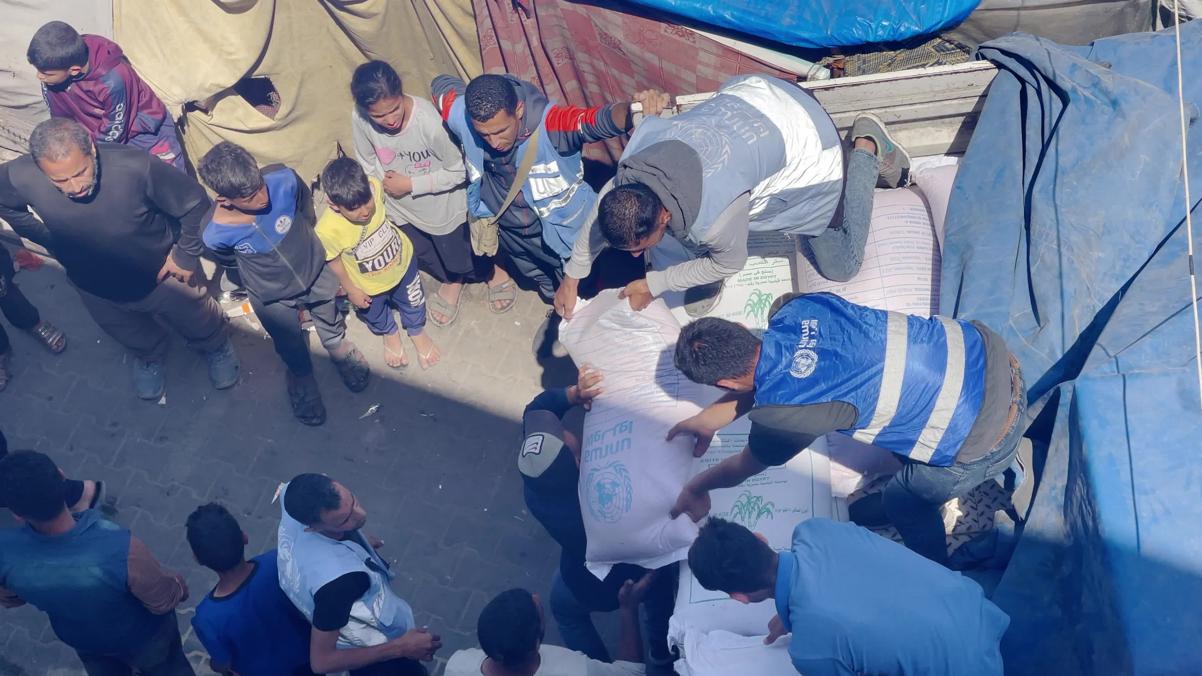 Humanitarian Aid In Gaza, Palestine