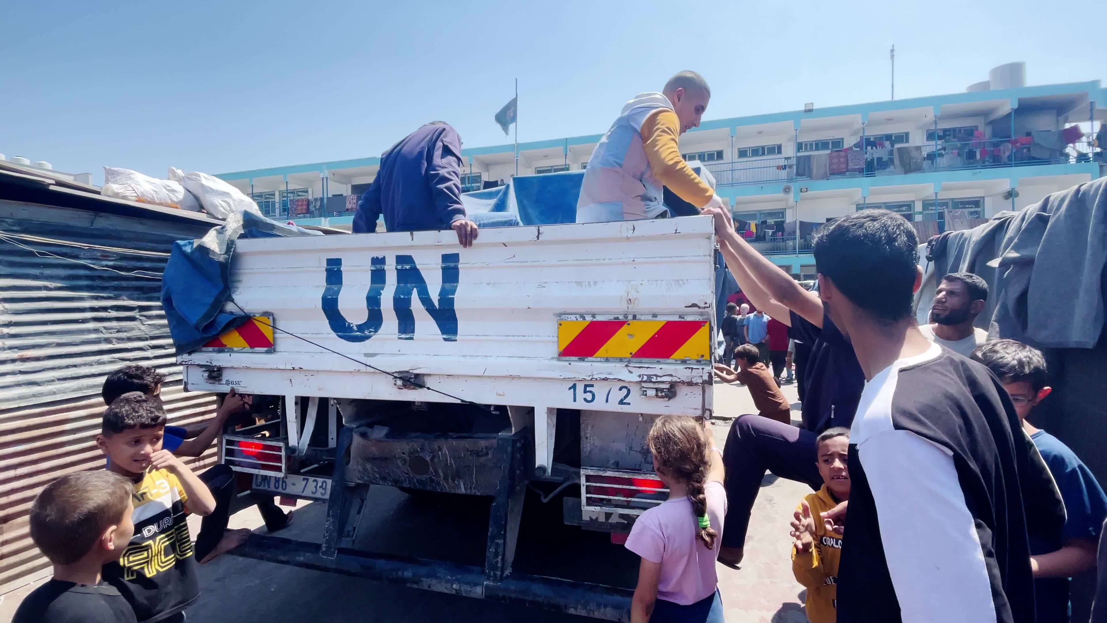 Humanitarian Aid In Gaza, Palestine