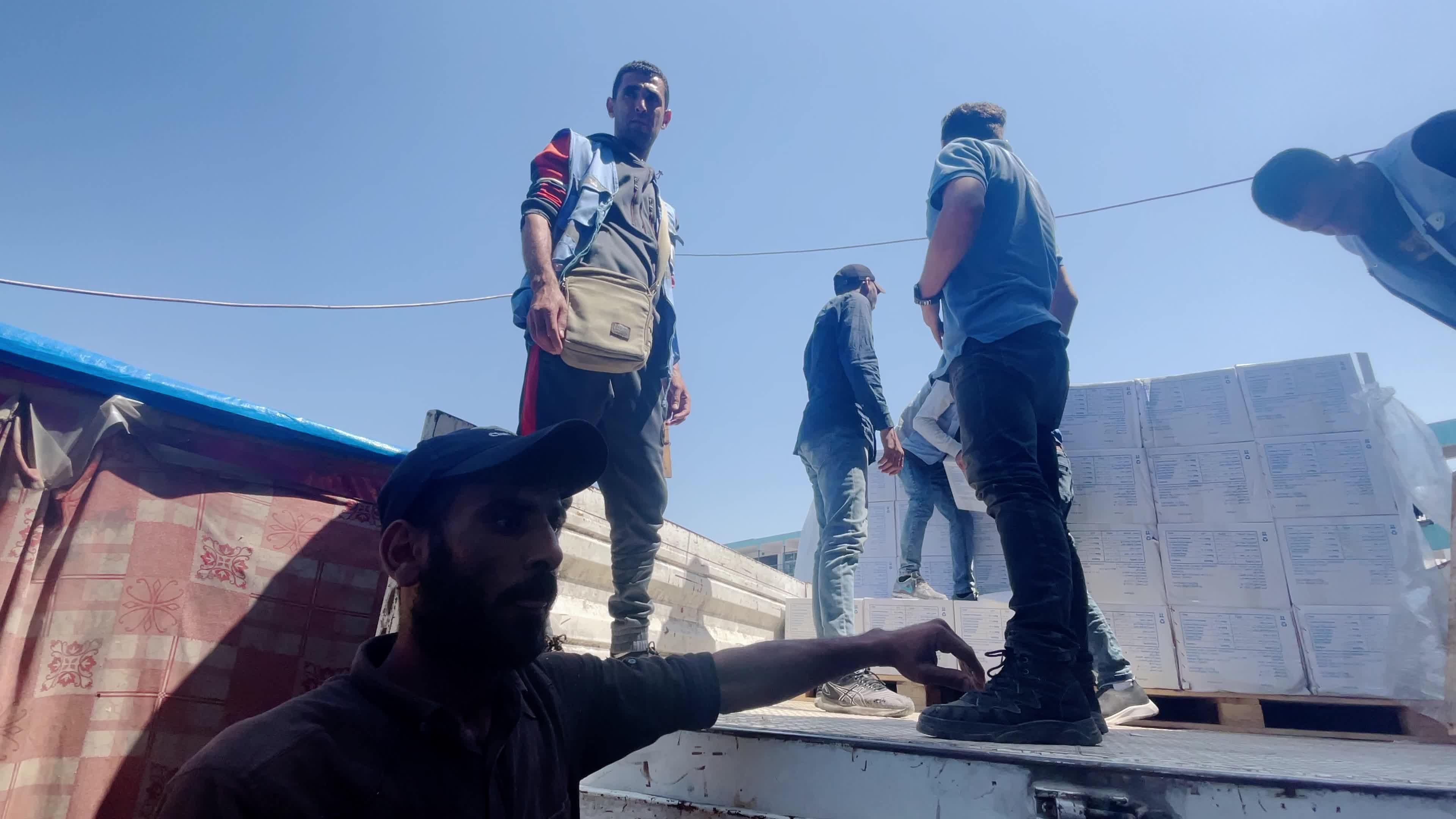 Humanitarian Aid In Gaza, Palestine