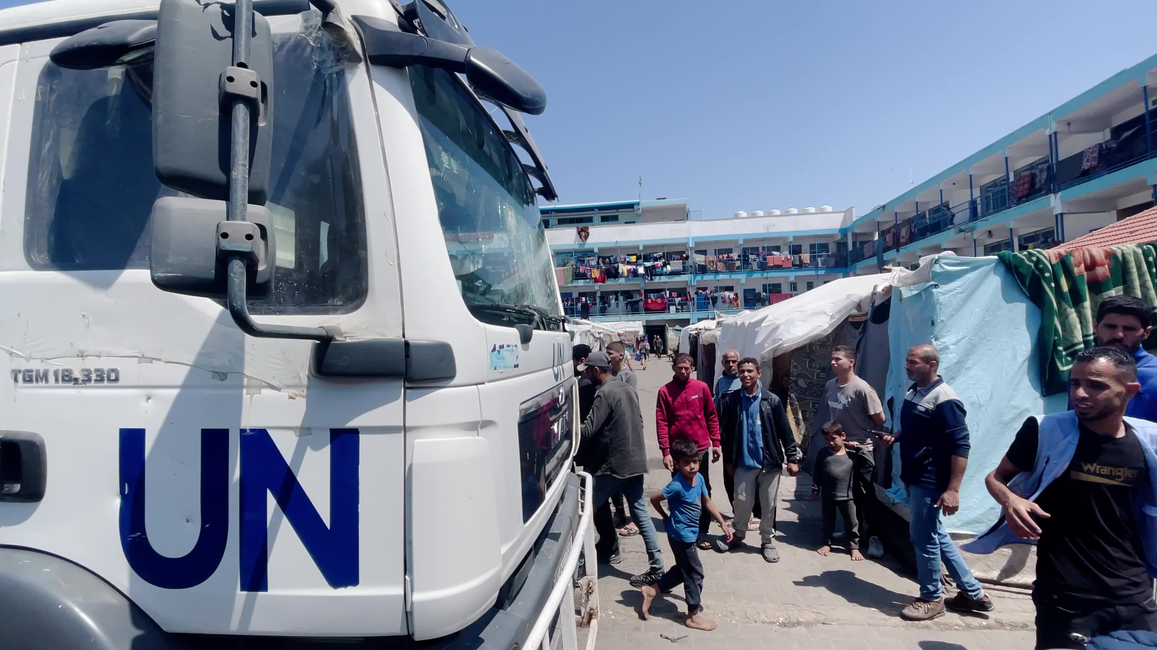 Humanitarian Aid In Gaza, Palestine