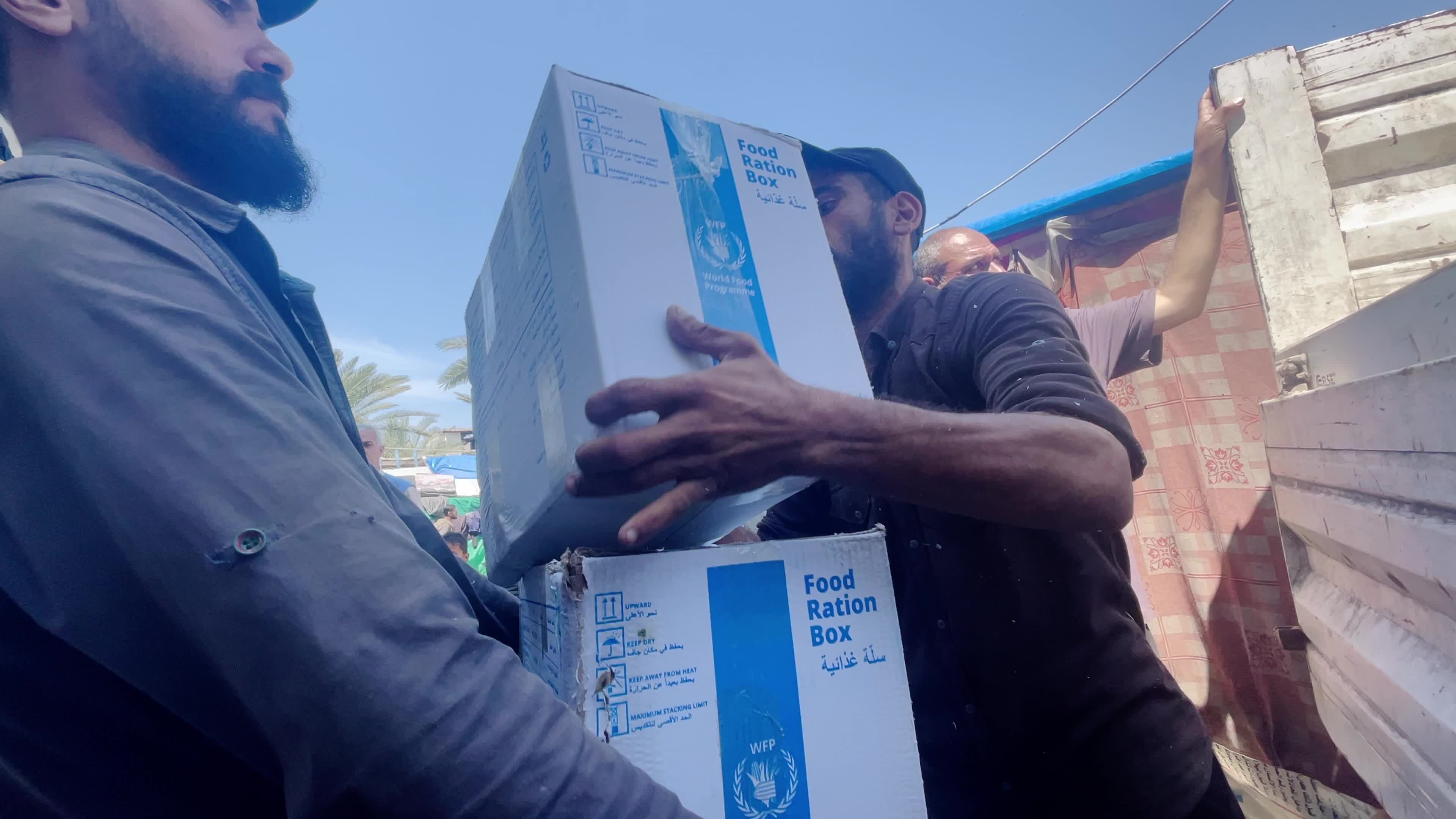 Humanitarian Aid In Gaza, Palestine
