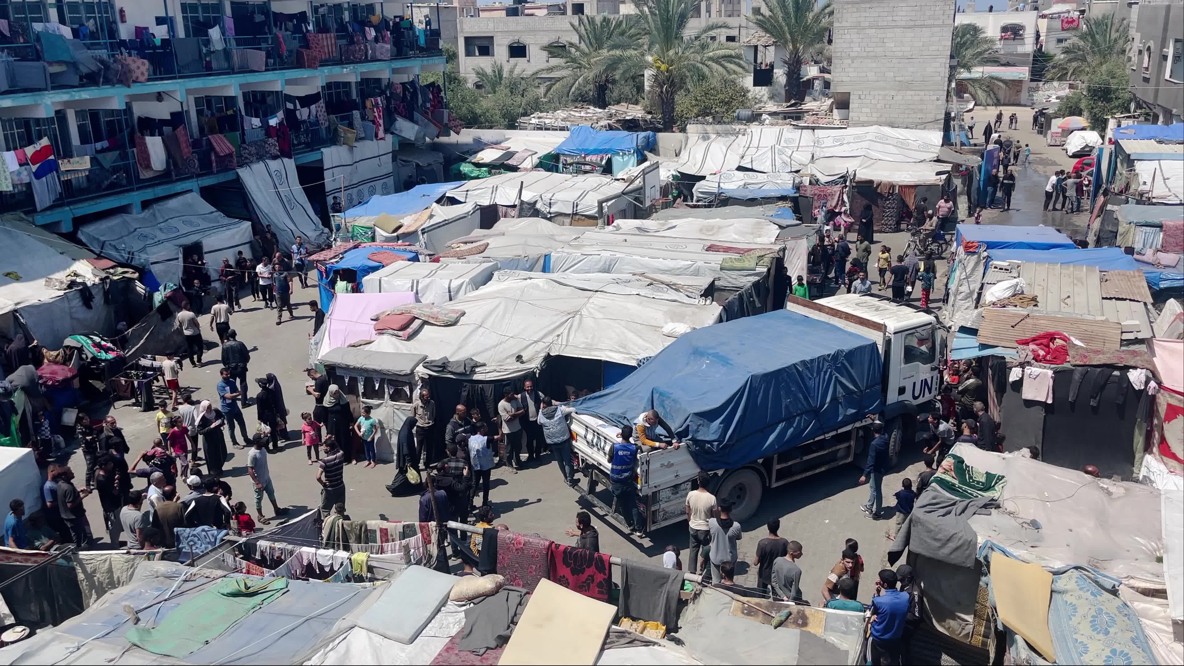 Humanitarian Aid In Gaza, Palestine
