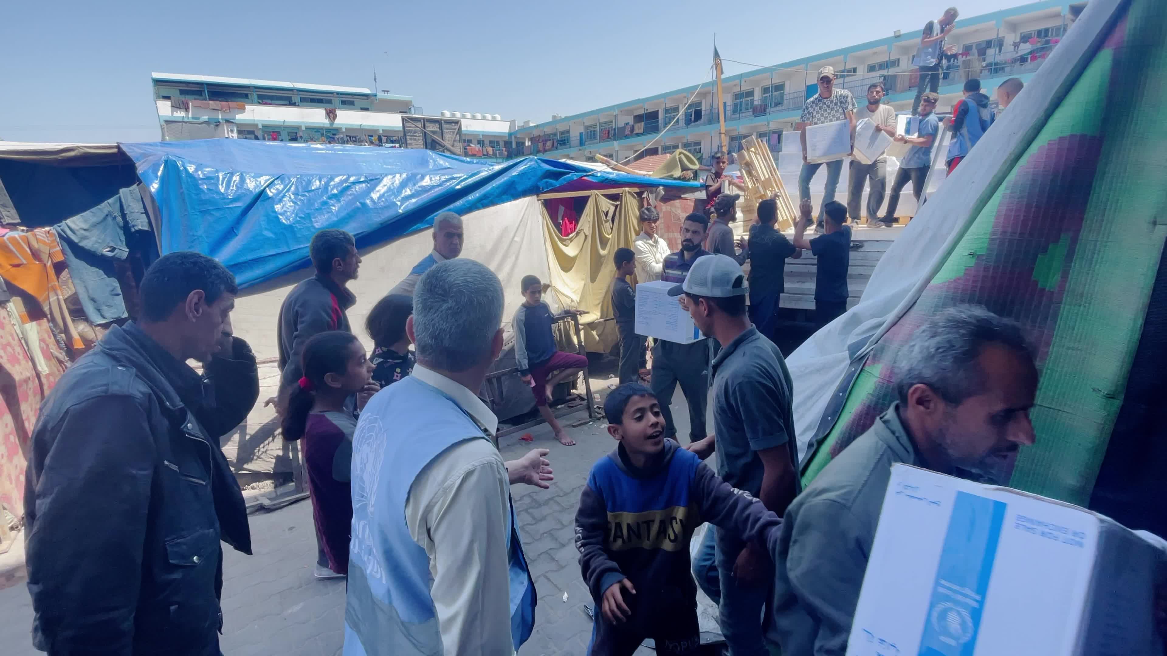 Humanitarian Aid In Gaza, Palestine