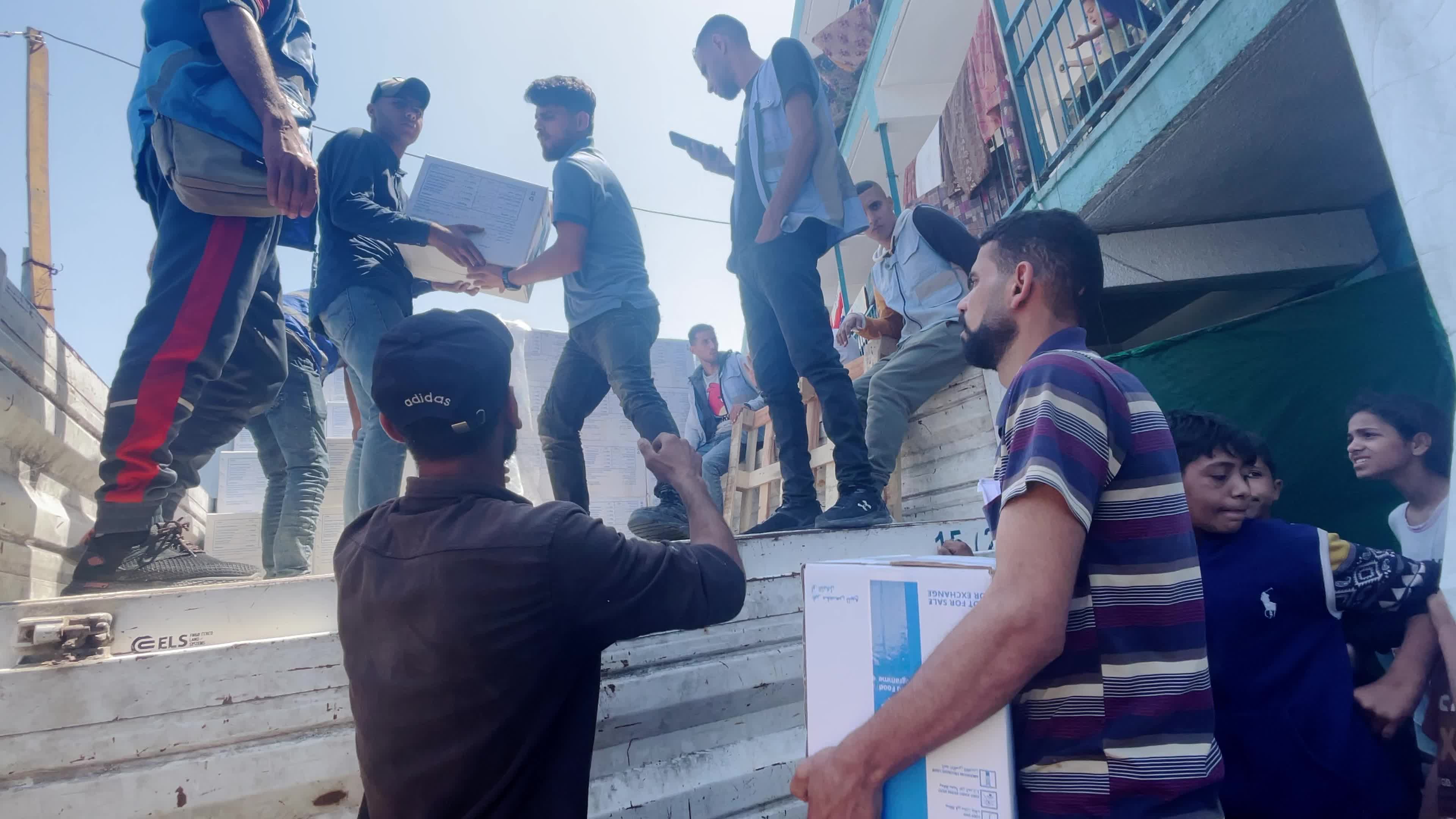 Humanitarian Aid In Gaza, Palestine