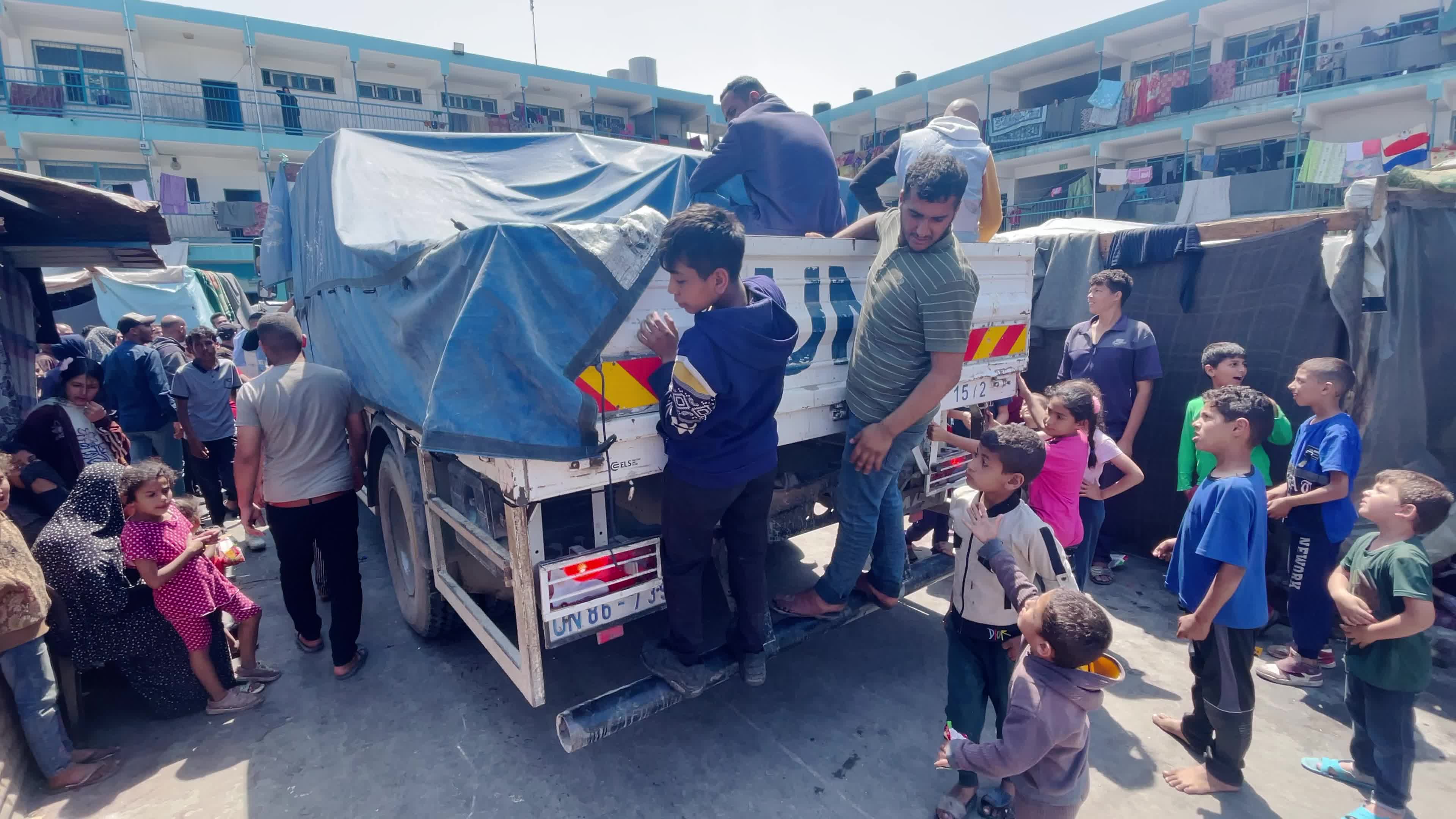 Humanitarian Aid In Gaza, Palestine