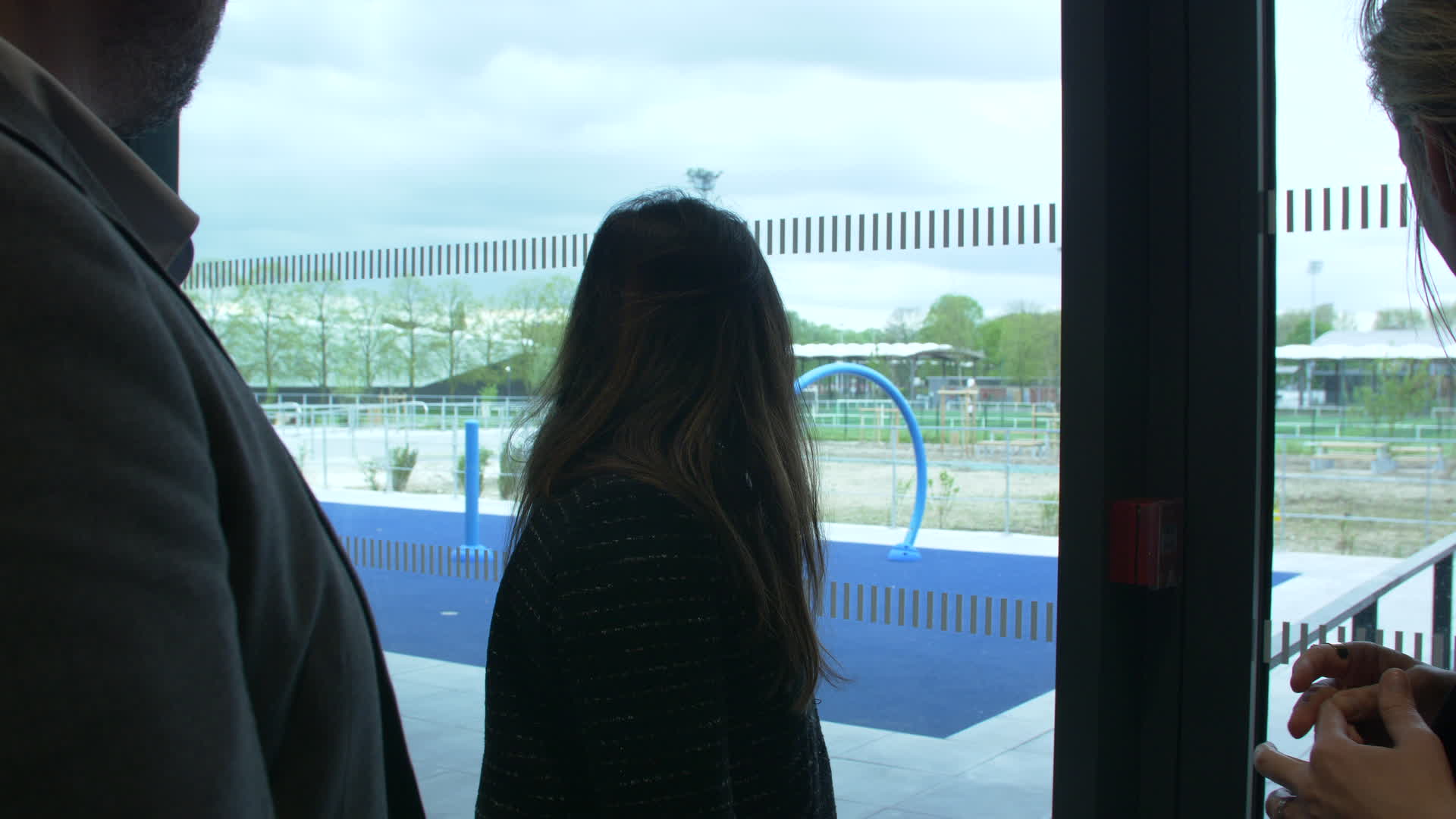 Minister Thevenot visits new Olympic facility