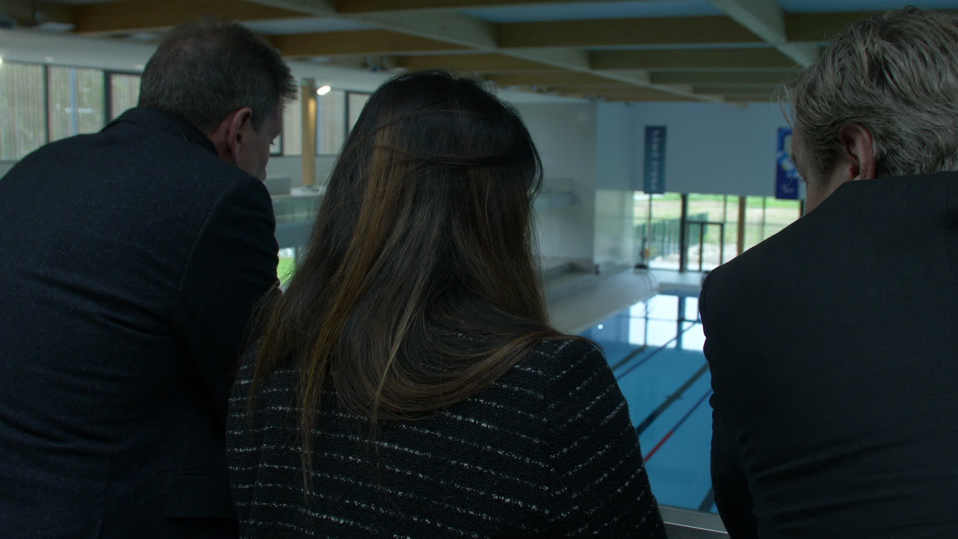 Minister Thevenot visits new Olympic facility