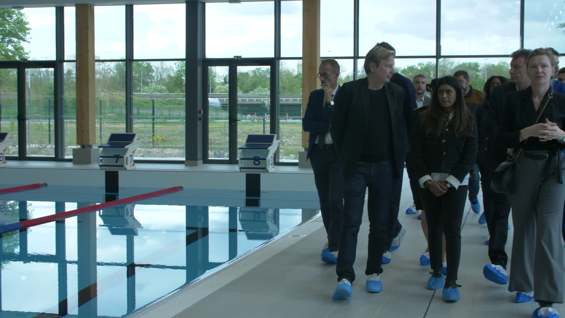Minister Thevenot visits new Olympic facility