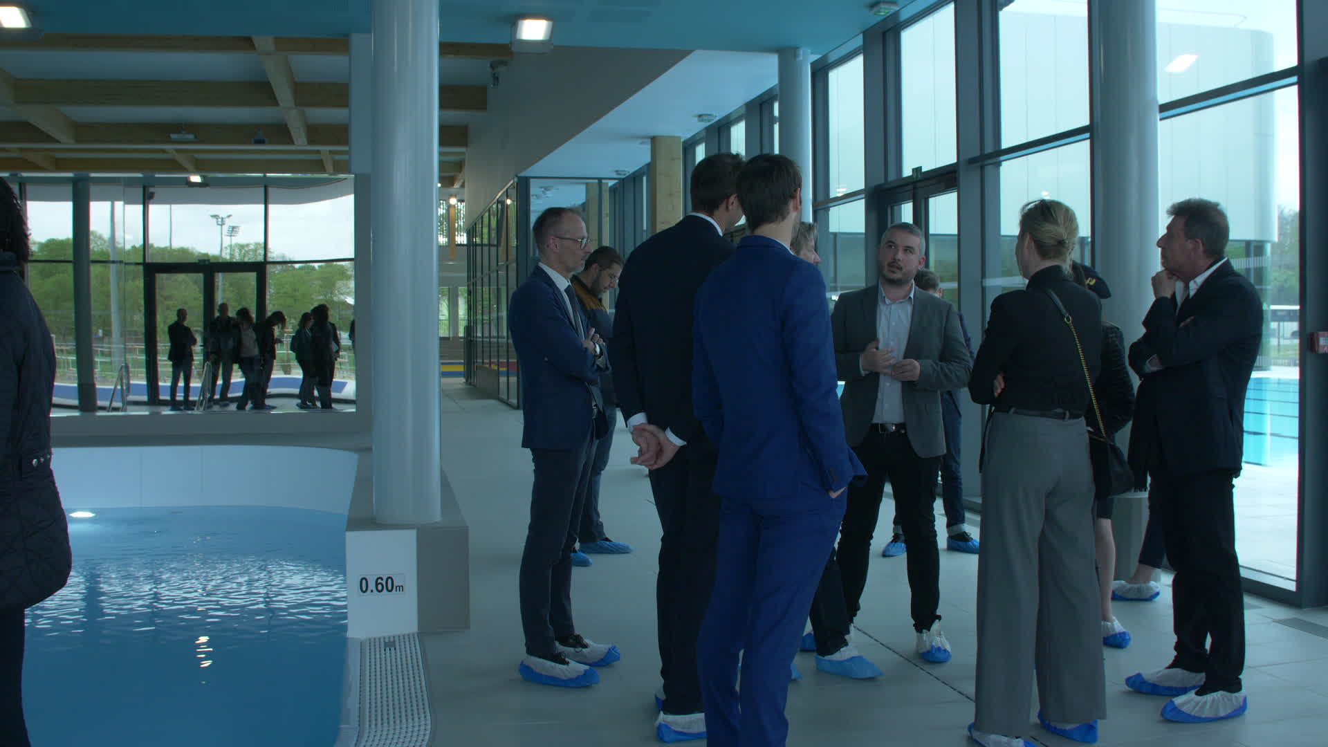 Minister Thevenot visits new Olympic facility