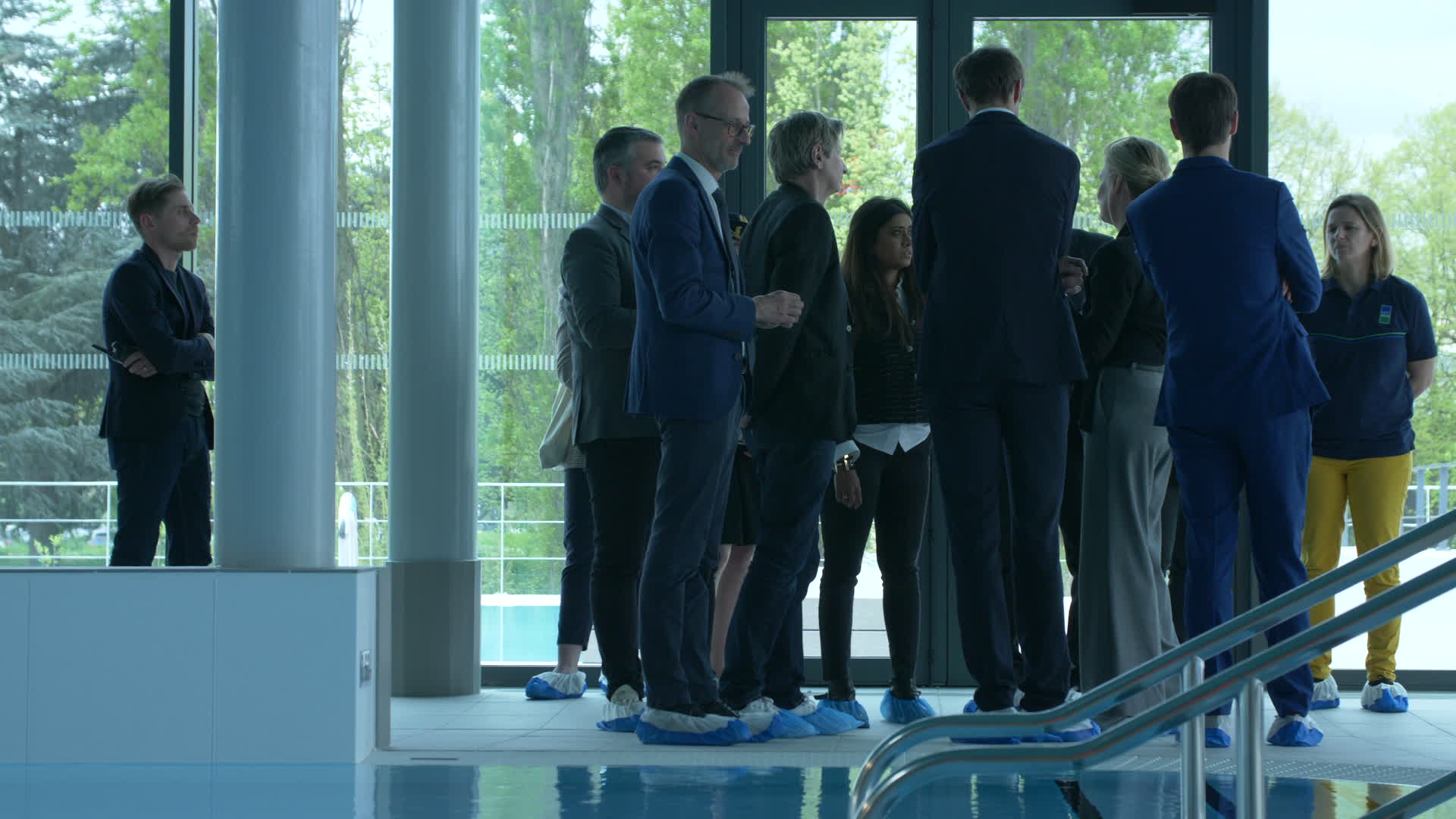 Minister Thevenot visits new Olympic facility