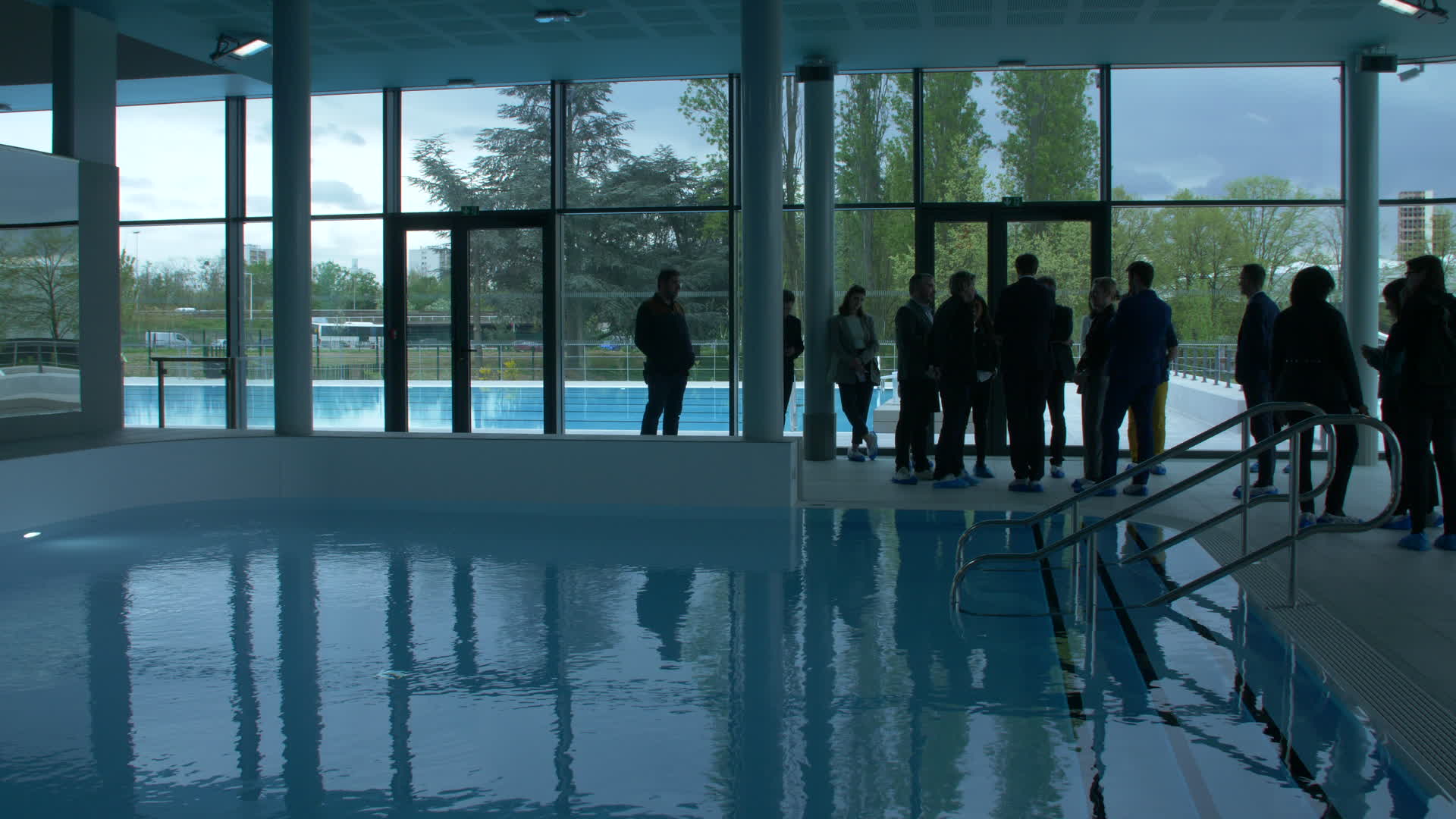 Minister Thevenot visits new Olympic facility