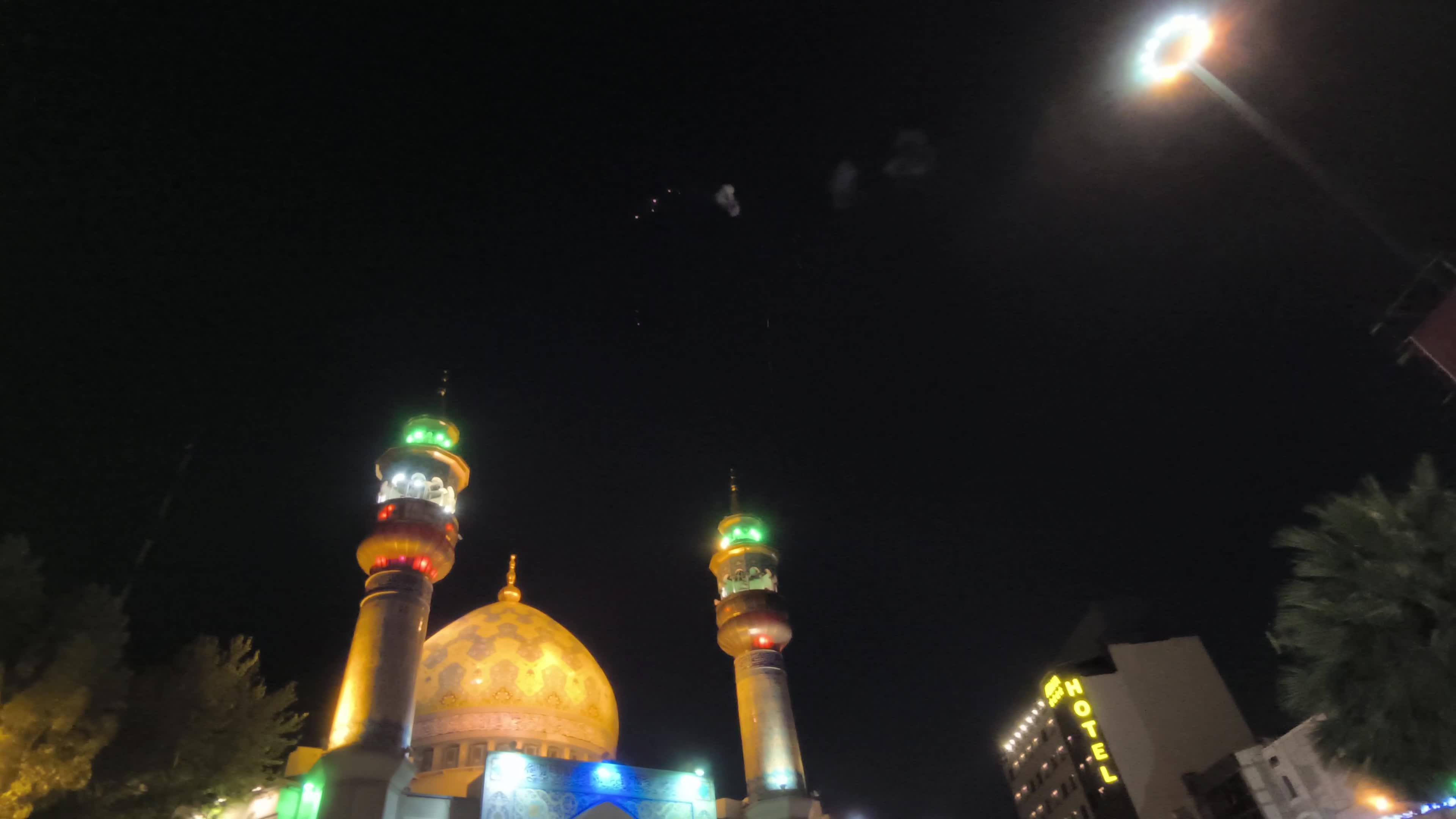 Iranians celebrate Iran’s IRGC missile and UAV attack against Israel