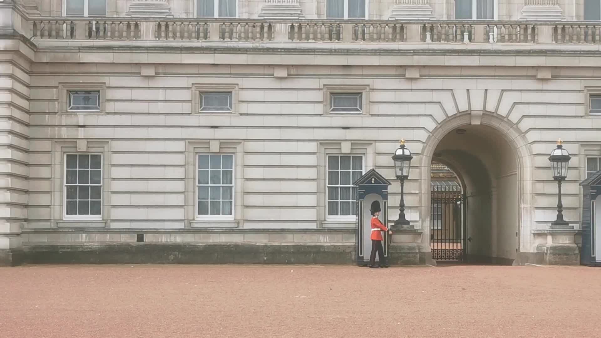 A Buckingham Palace Guard in London 