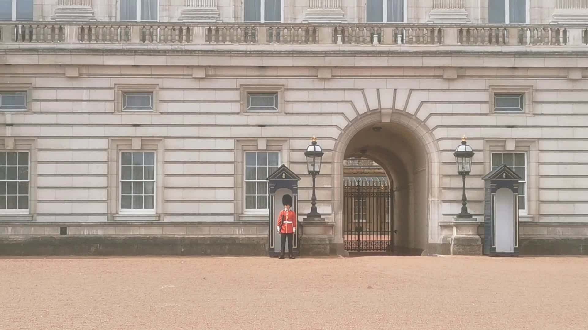 A Buckingham Palace Guard in London 