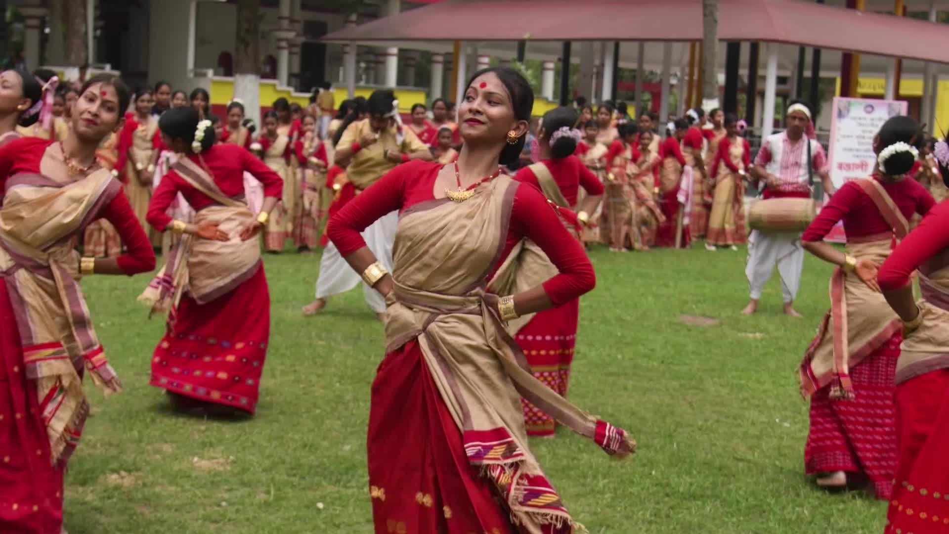 Rongali Bihu festival in India 