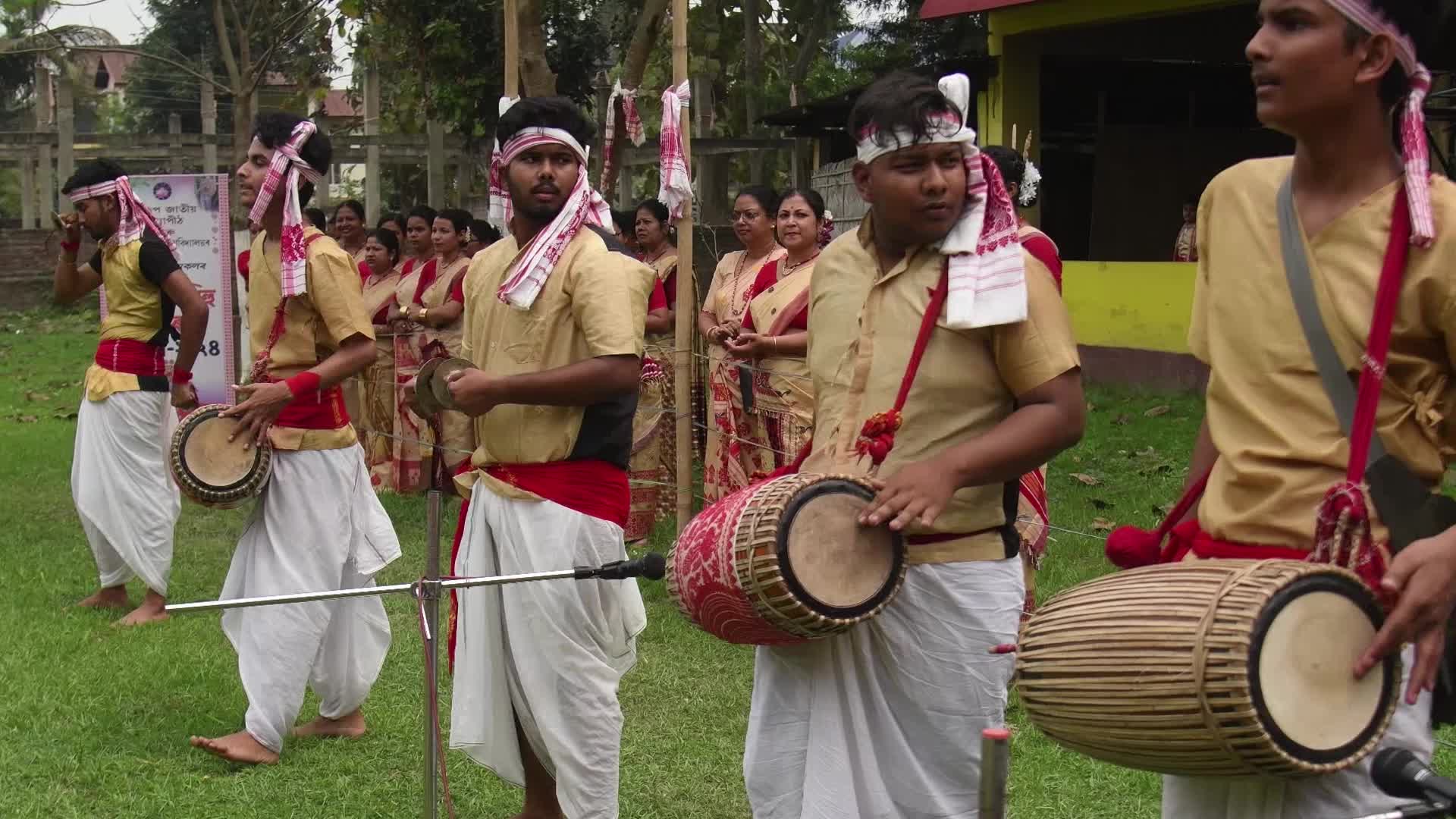 Rongali Bihu festival in India 
