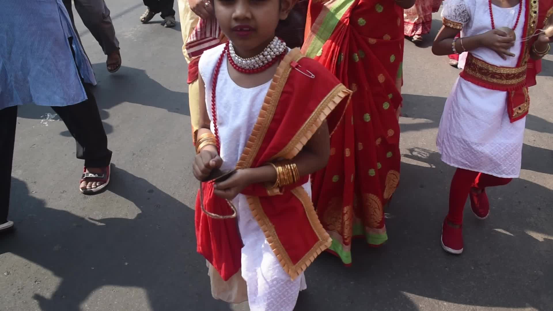 Bengali New Year celebration in Kolkata, India