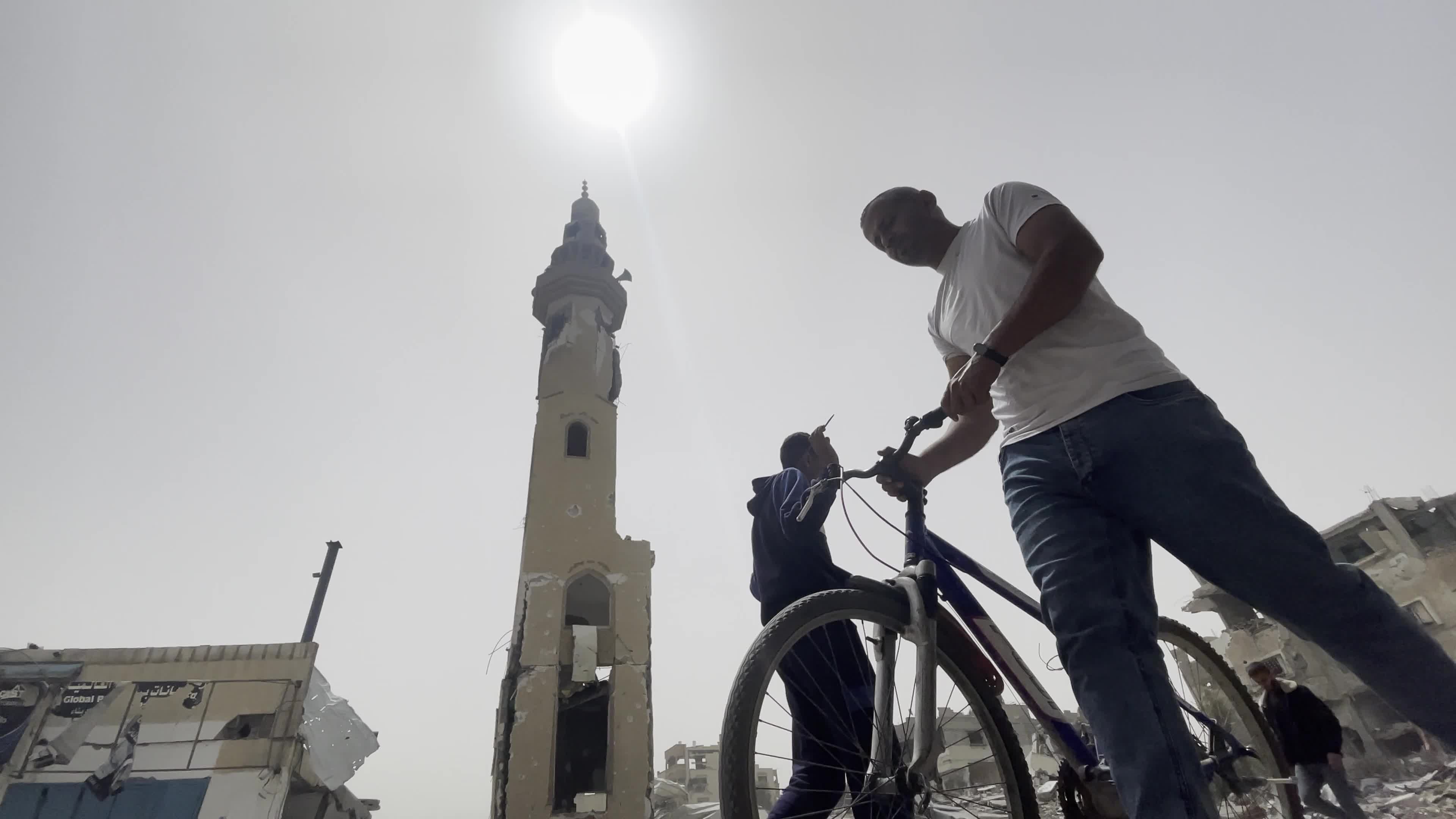 Aftermath of Israeli Airstrike In Gaza, Palestine