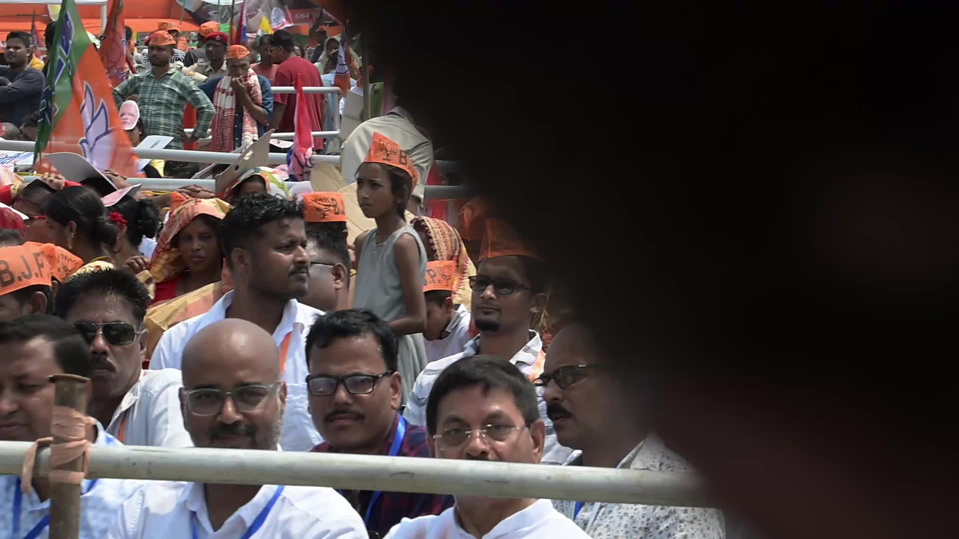 India's Prime Minister Narendra Modi election Rally in India 
