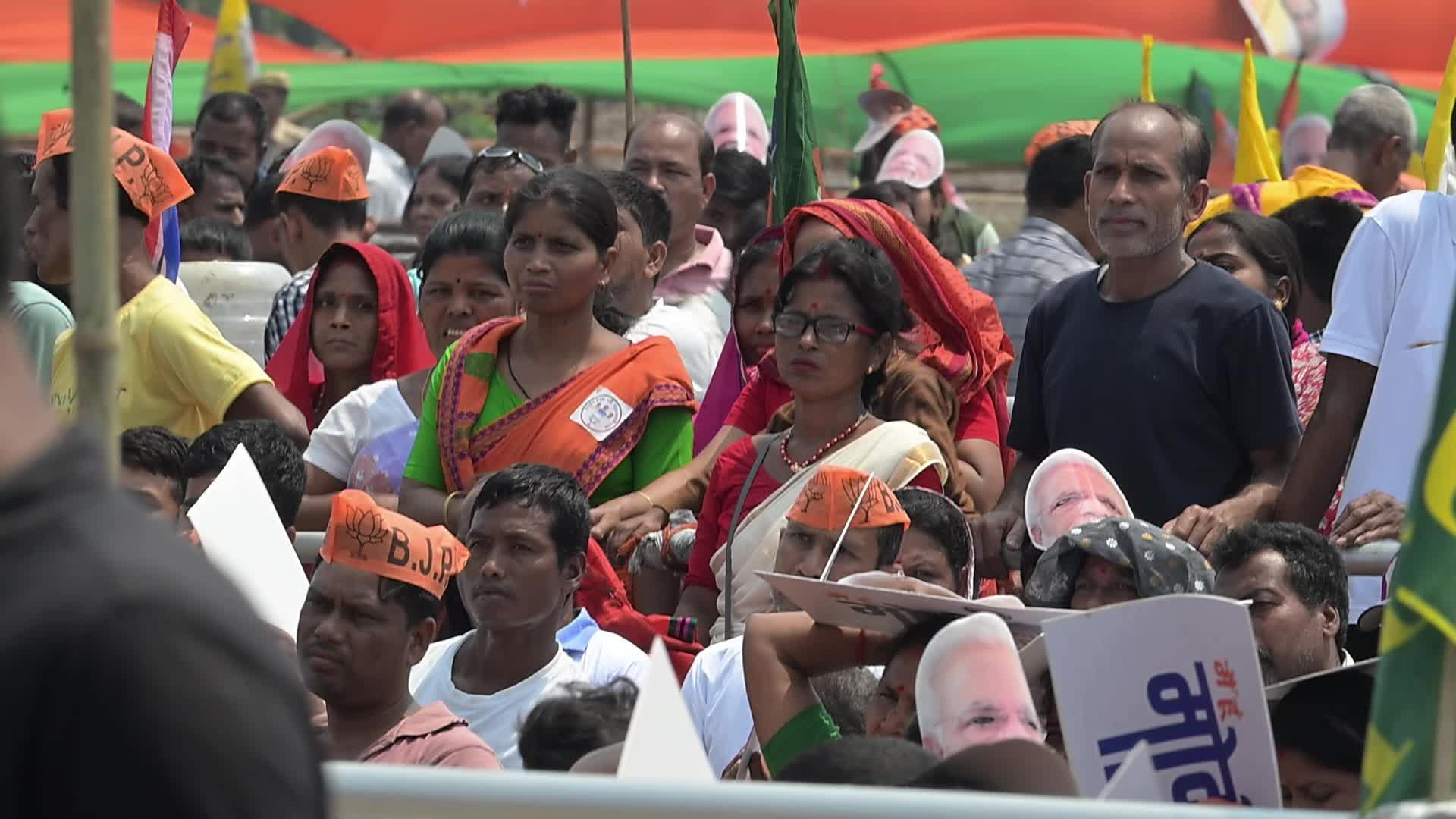 India's Prime Minister Narendra Modi election Rally in India 