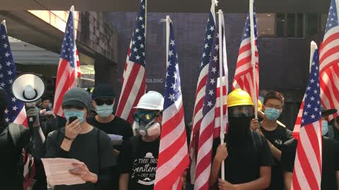 Anti-Government Protest in Hong Kong