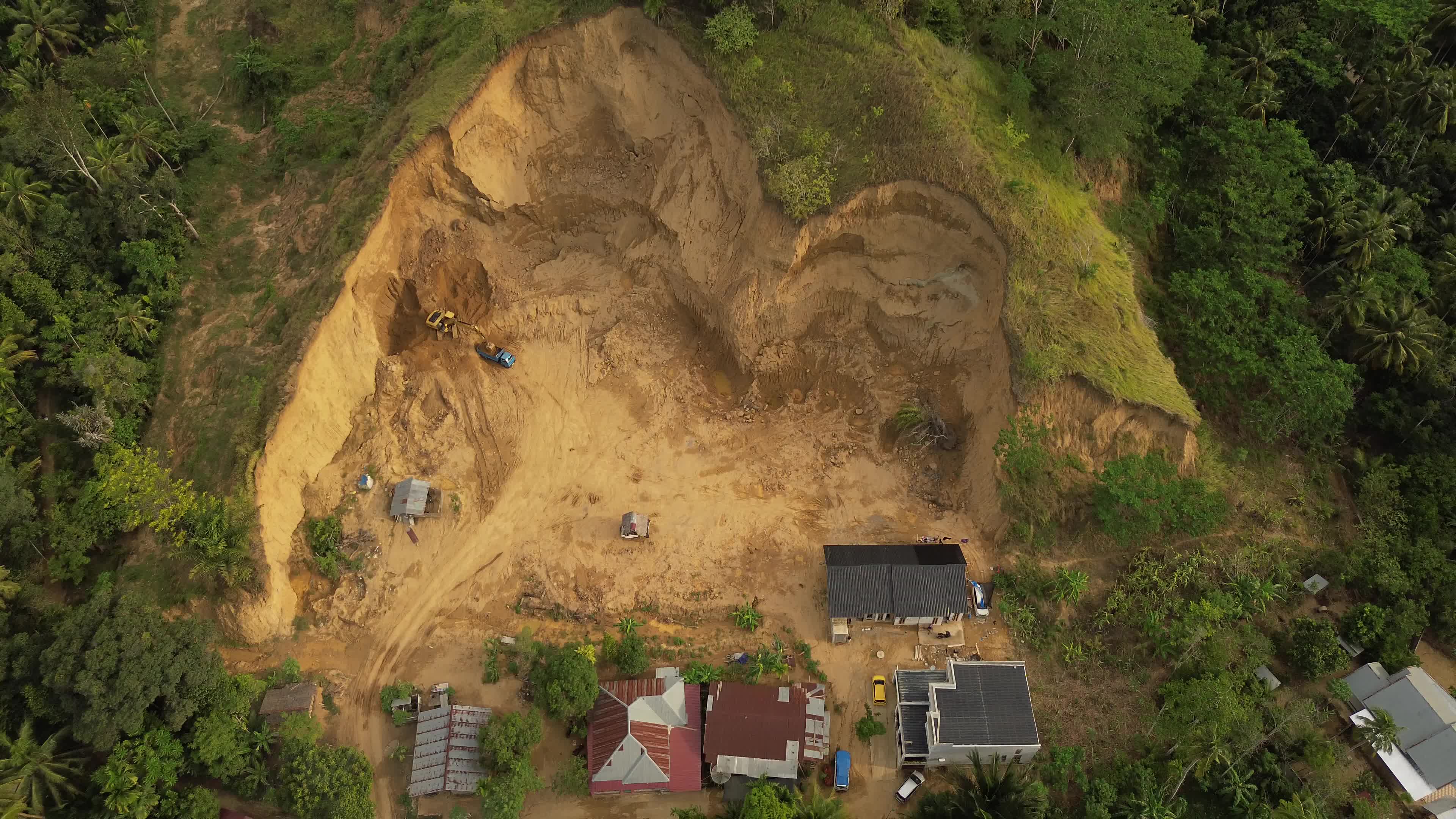 Soil Material Mining Activities in Aceh