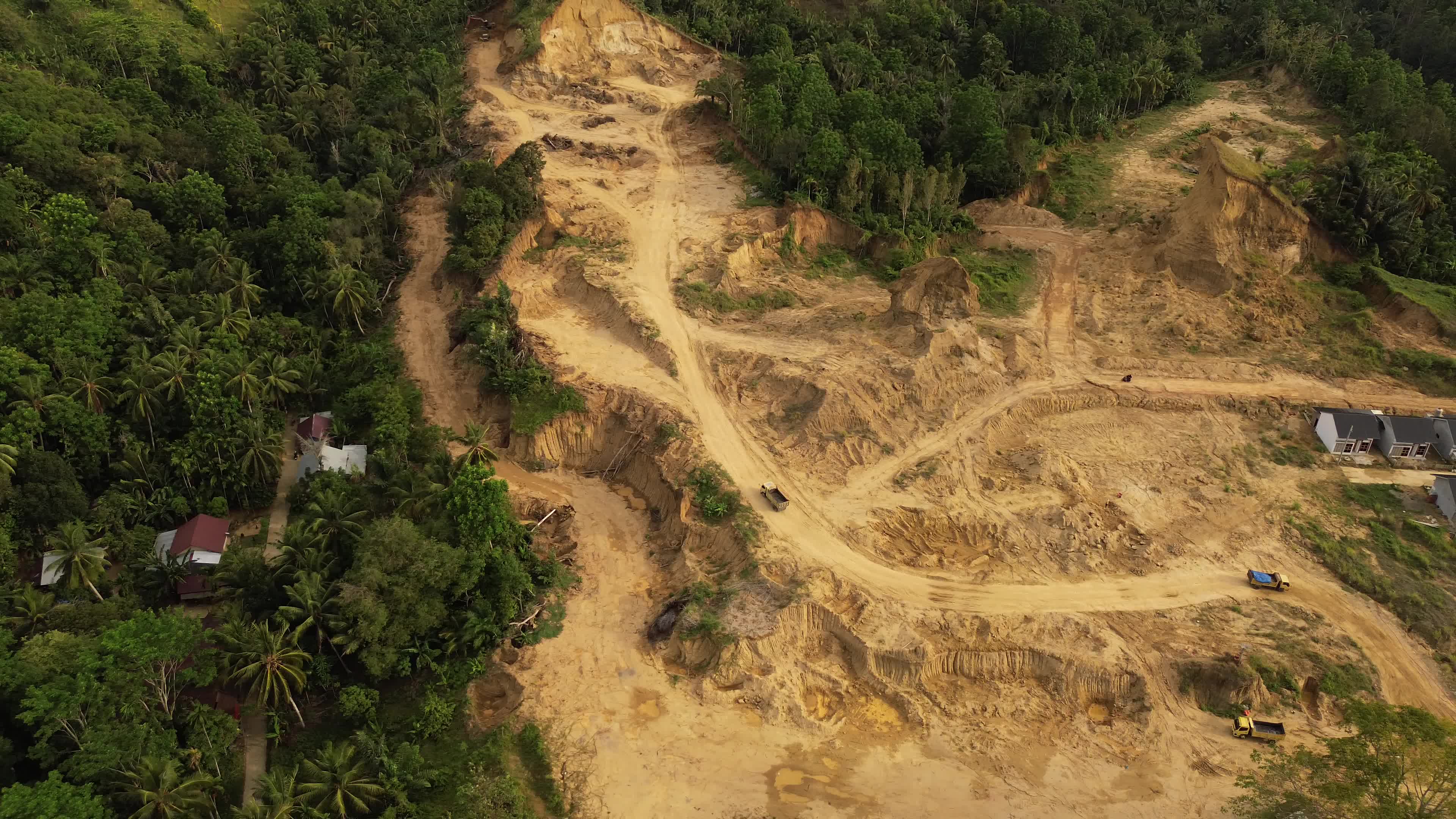 Soil Material Mining Activities in Aceh
