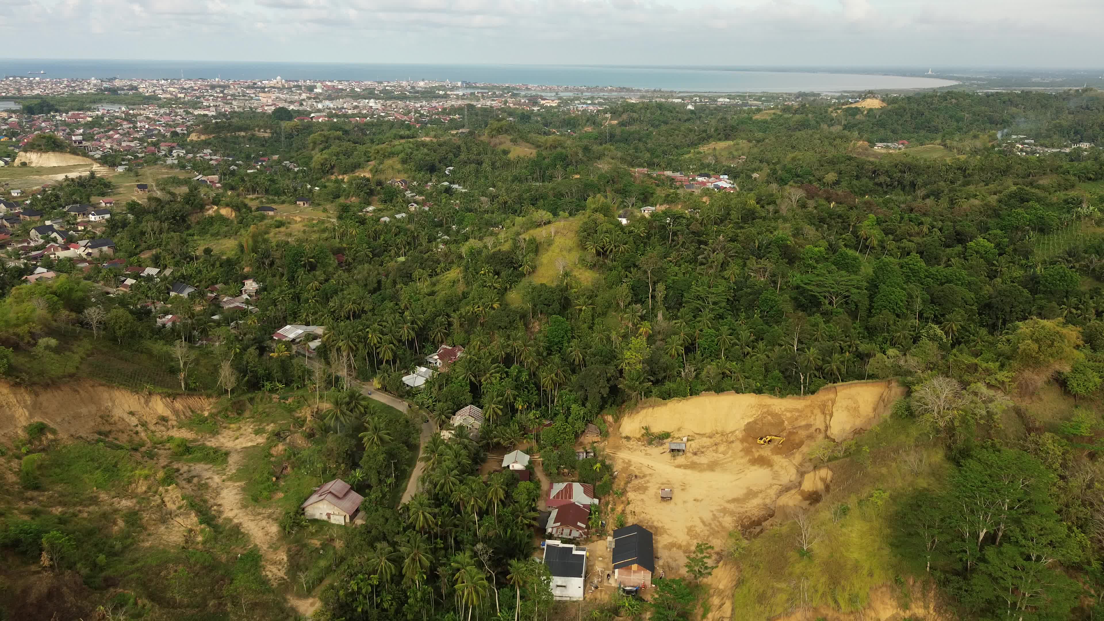 Soil Material Mining Activities in Aceh
