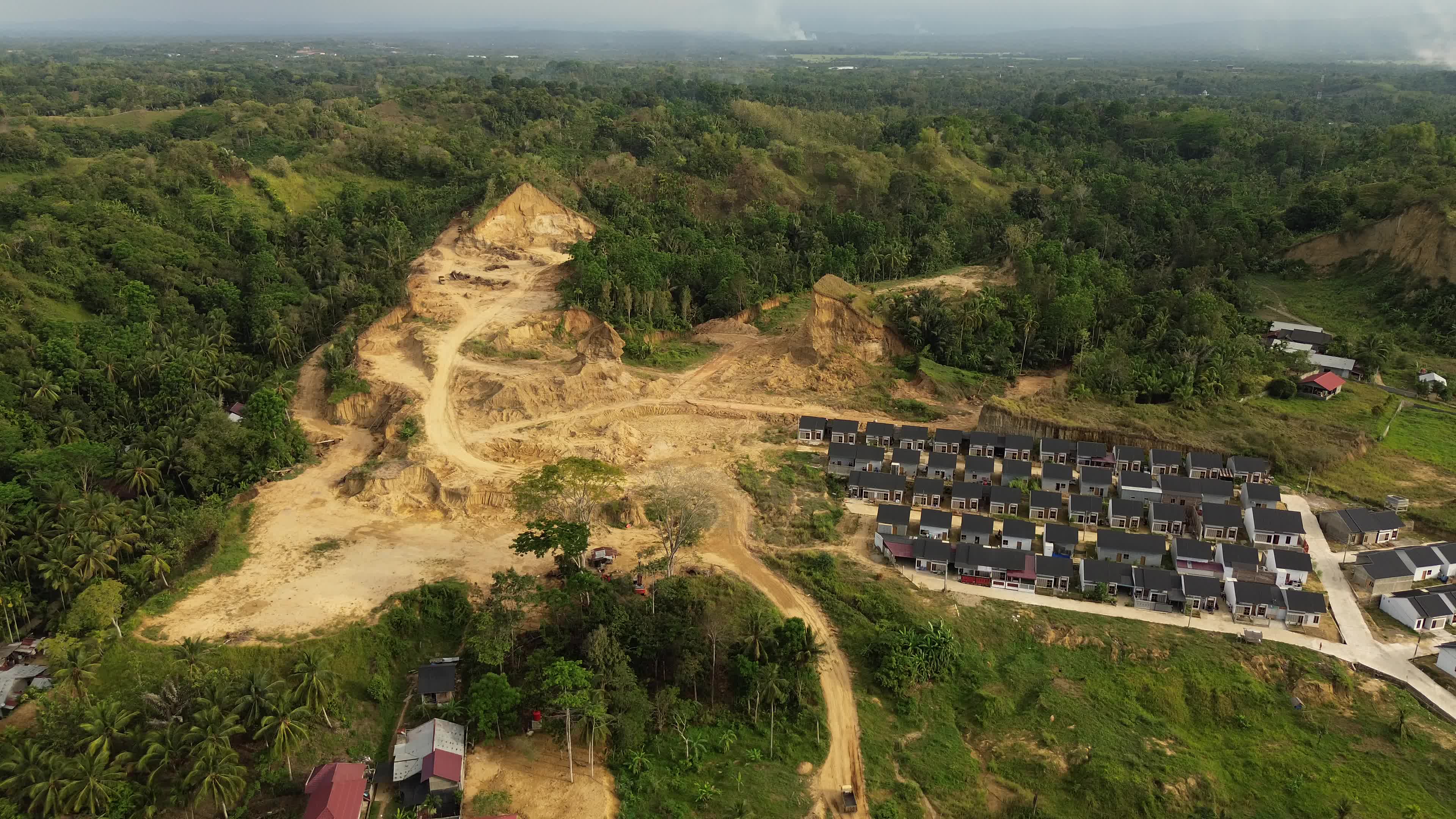 Soil Material Mining Activities in Aceh