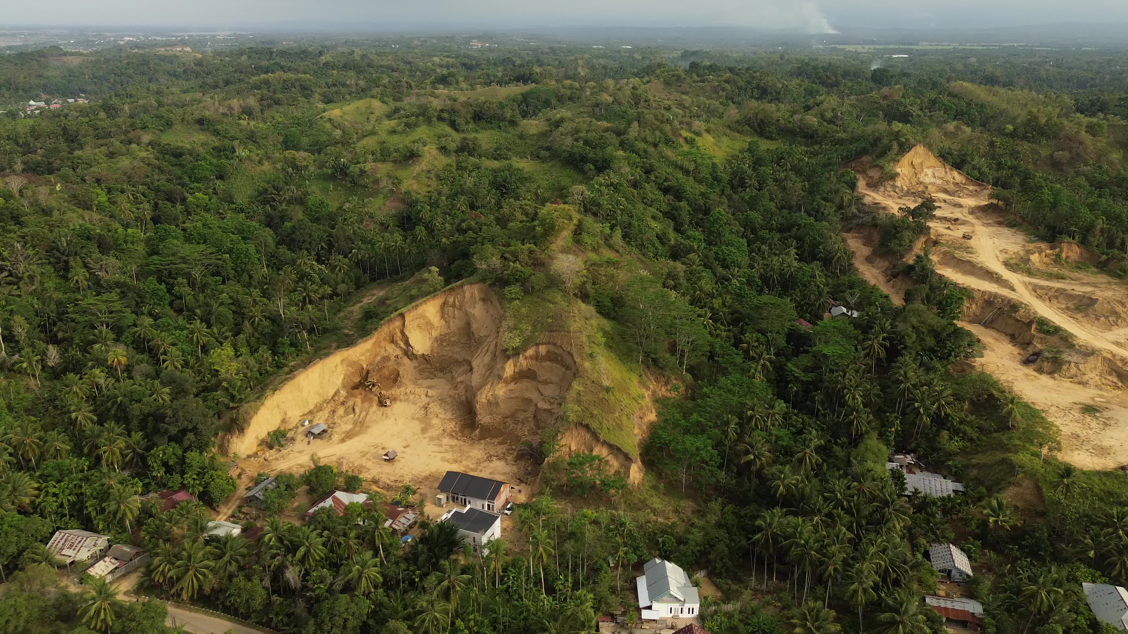Soil Material Mining Activities in Aceh