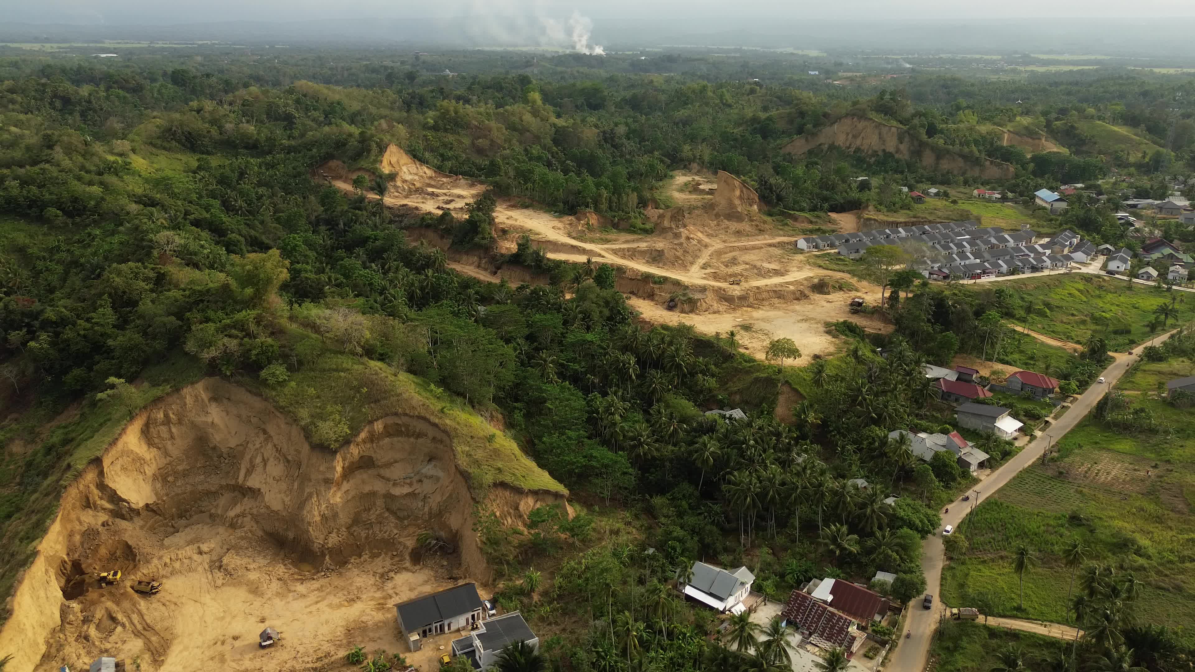 Soil Material Mining Activities in Aceh