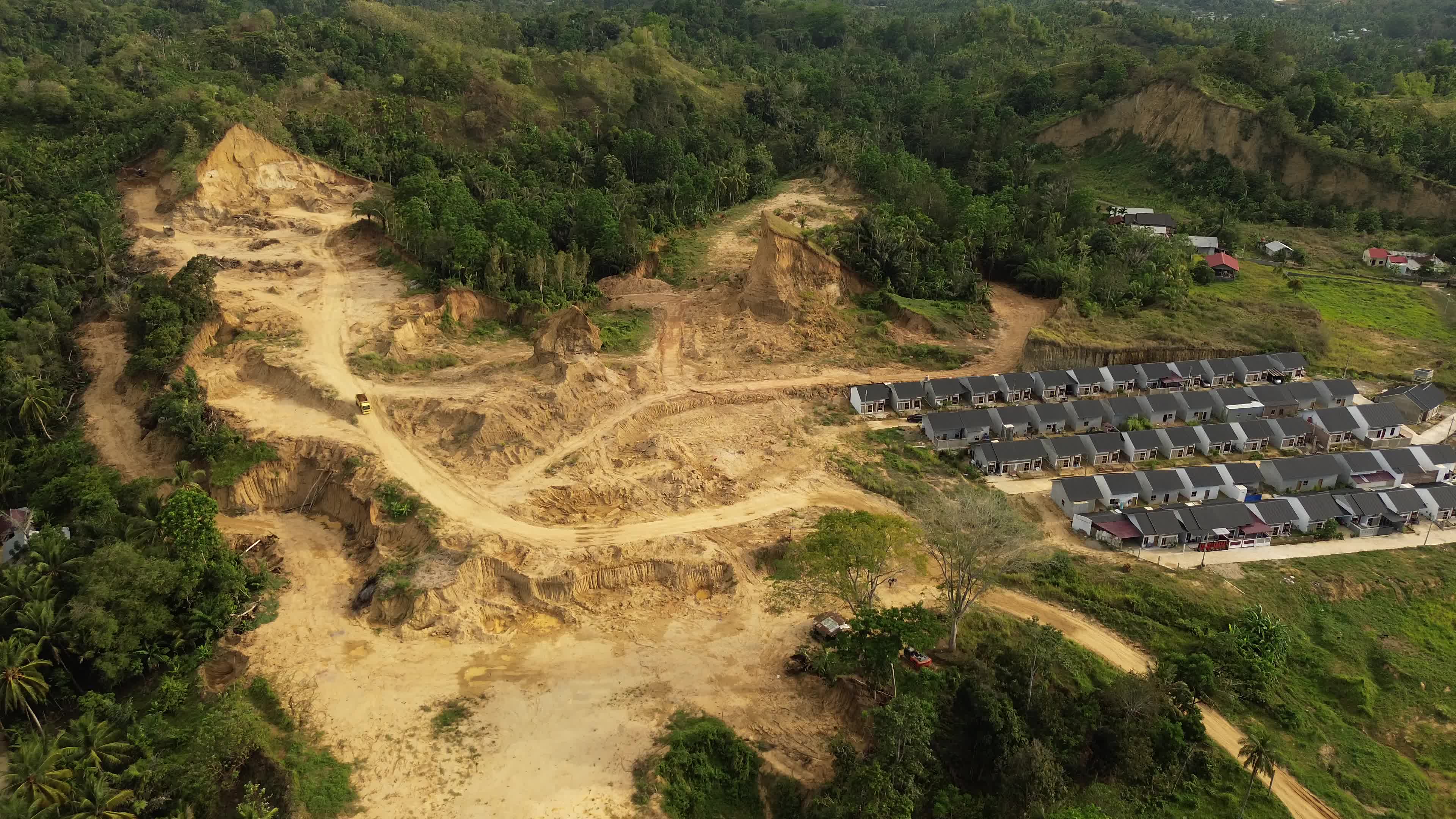 Soil Material Mining Activities in Aceh