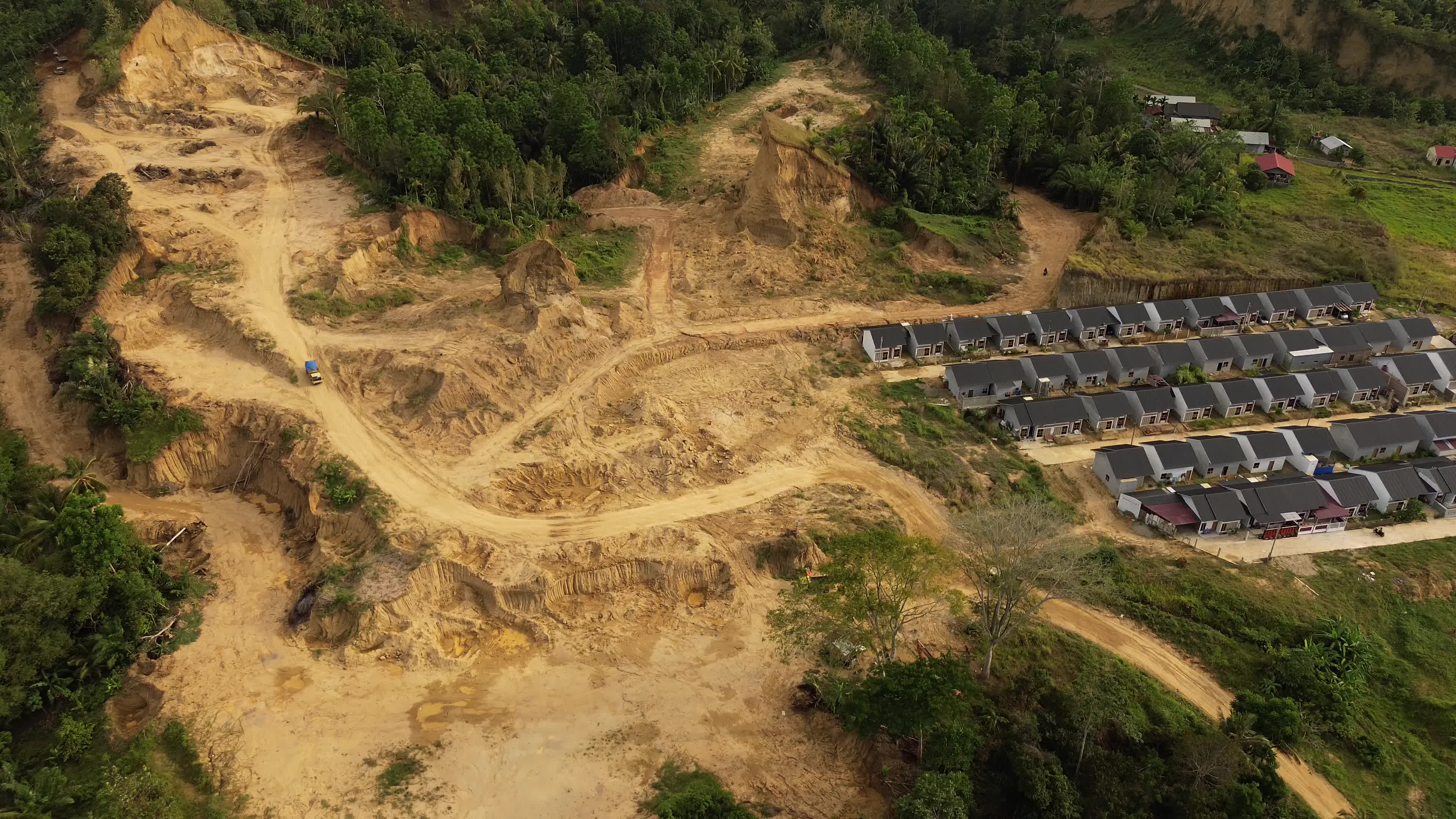 Soil Material Mining Activities in Aceh