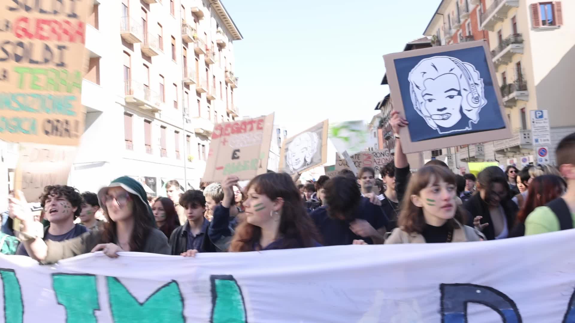 Fridays For Future Climate protest against global warming