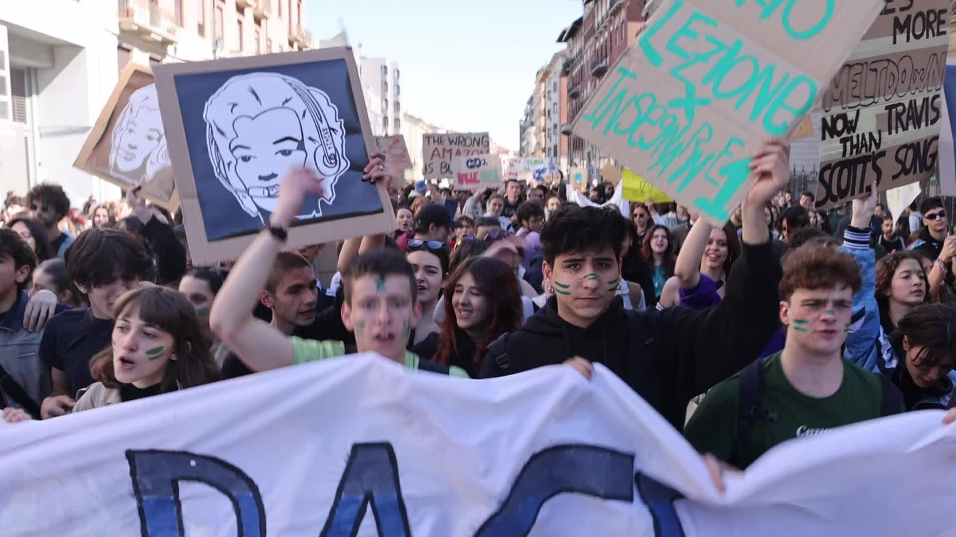 Fridays For Future Climate protest against global warming