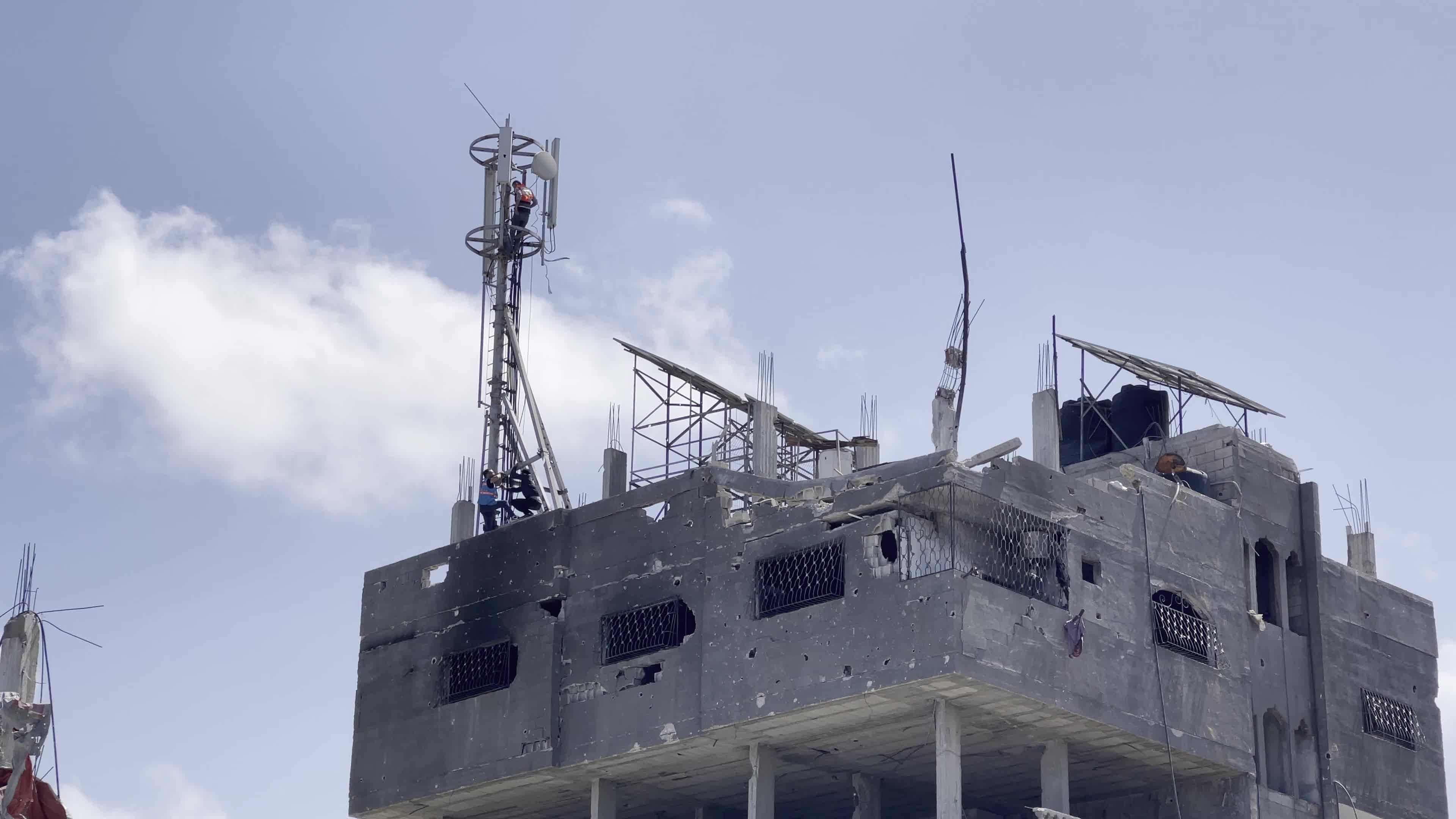 Aftermath of Israeli Airstrike In Gaza, Palestine