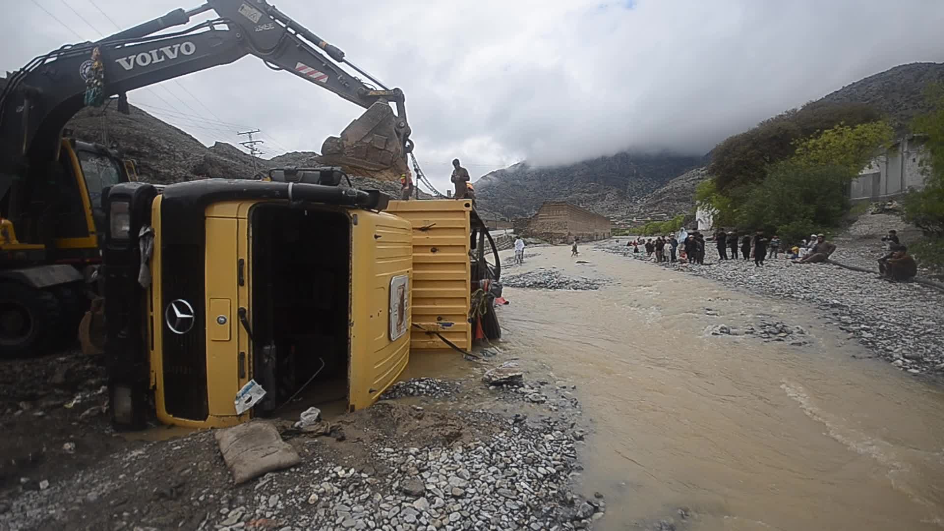 Heavy rains and floods kill dozens in Pakistan's southwest 