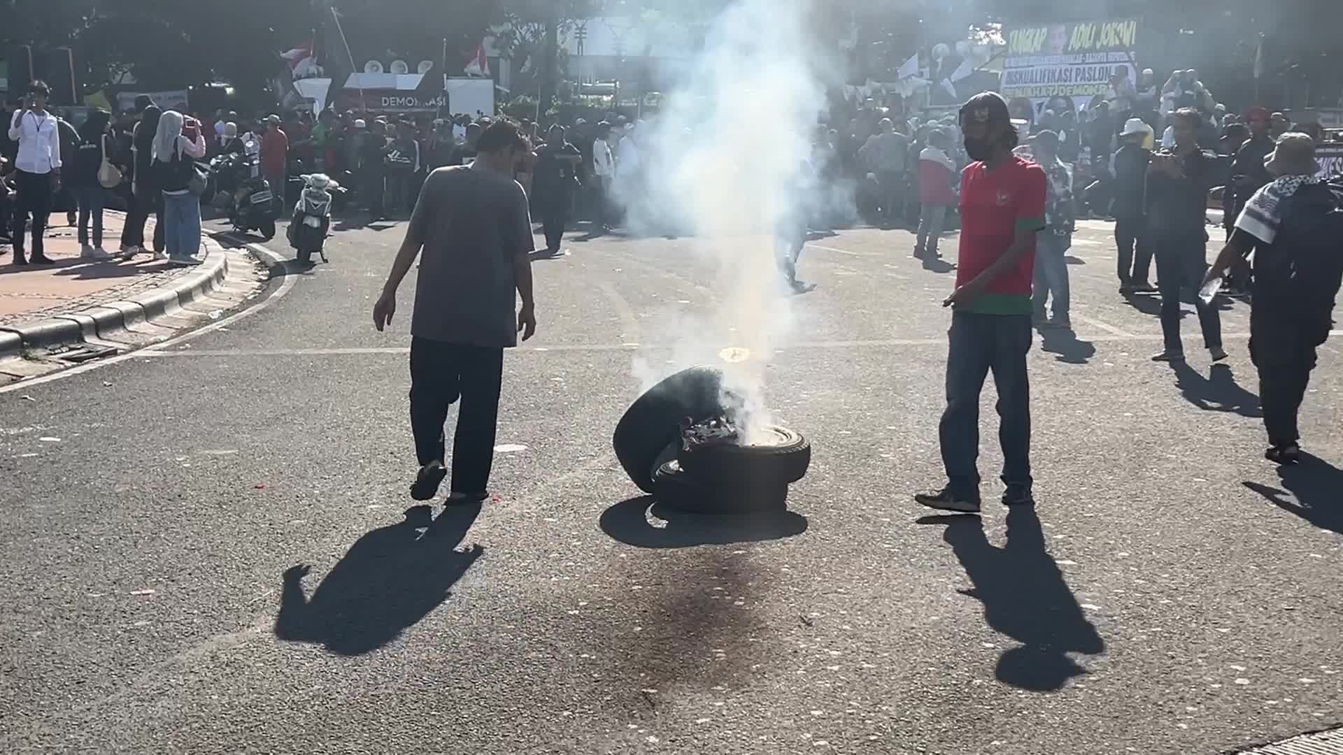 Indonesia activists protest ex-general’s presidential victory following electoral fraud allegations