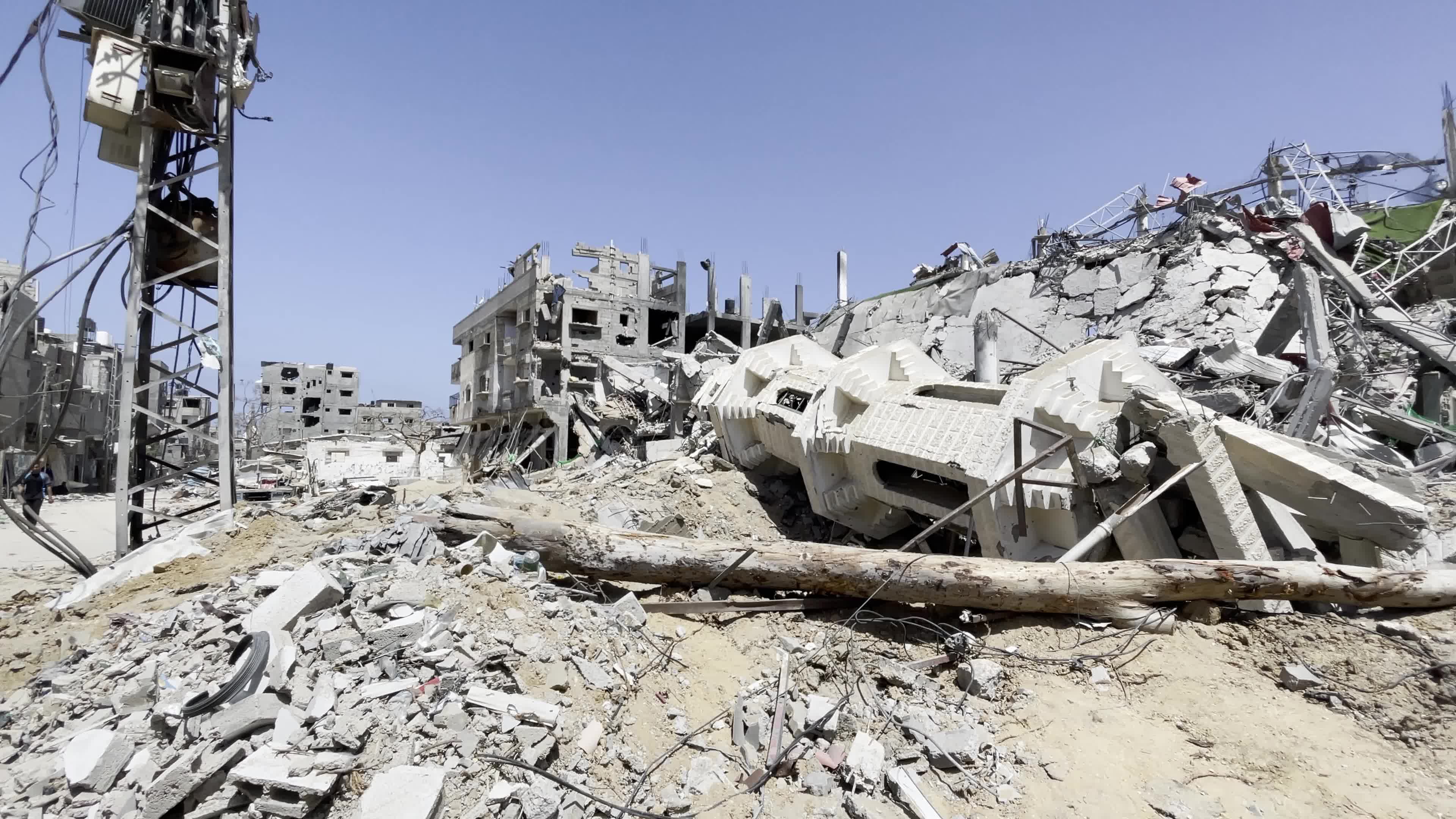 Aftermath of Israeli Airstrike In Gaza, Palestine