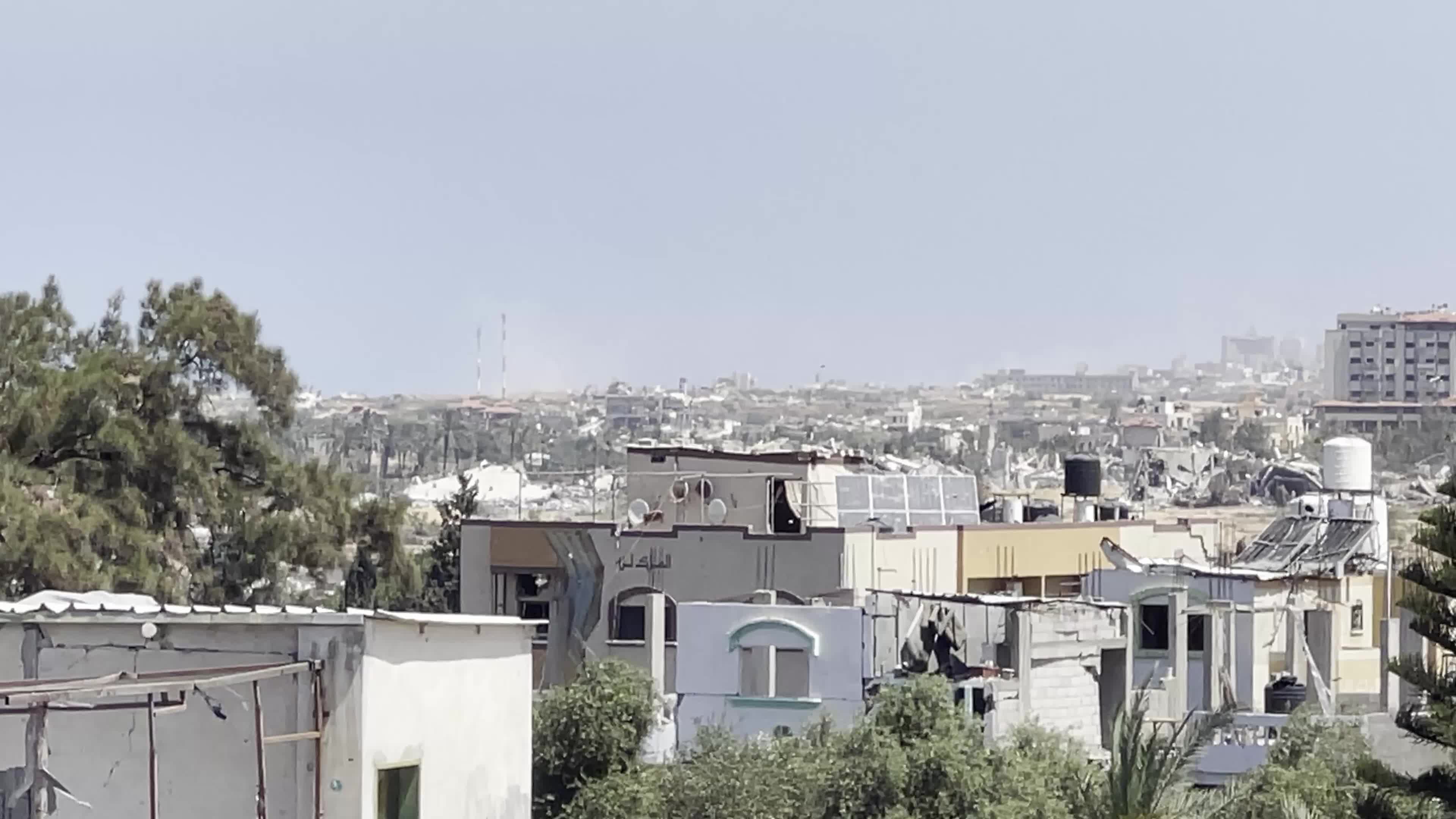 Aftermath of Israeli Airstrike In Gaza, Palestine